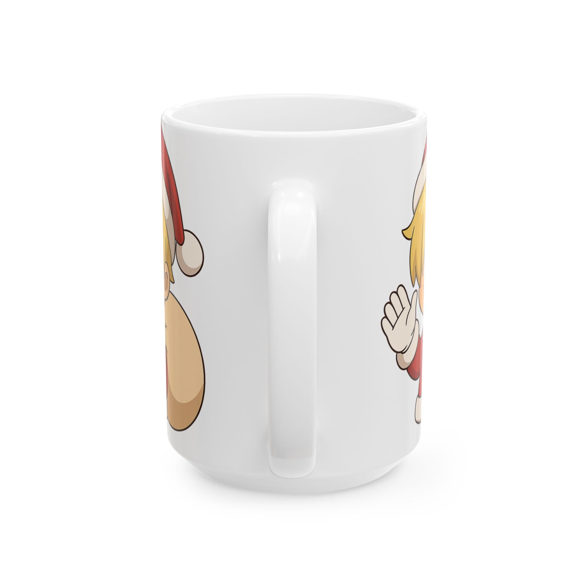 Christmas Sanji Anime Ceramic Mug, (11oz, 15oz)
