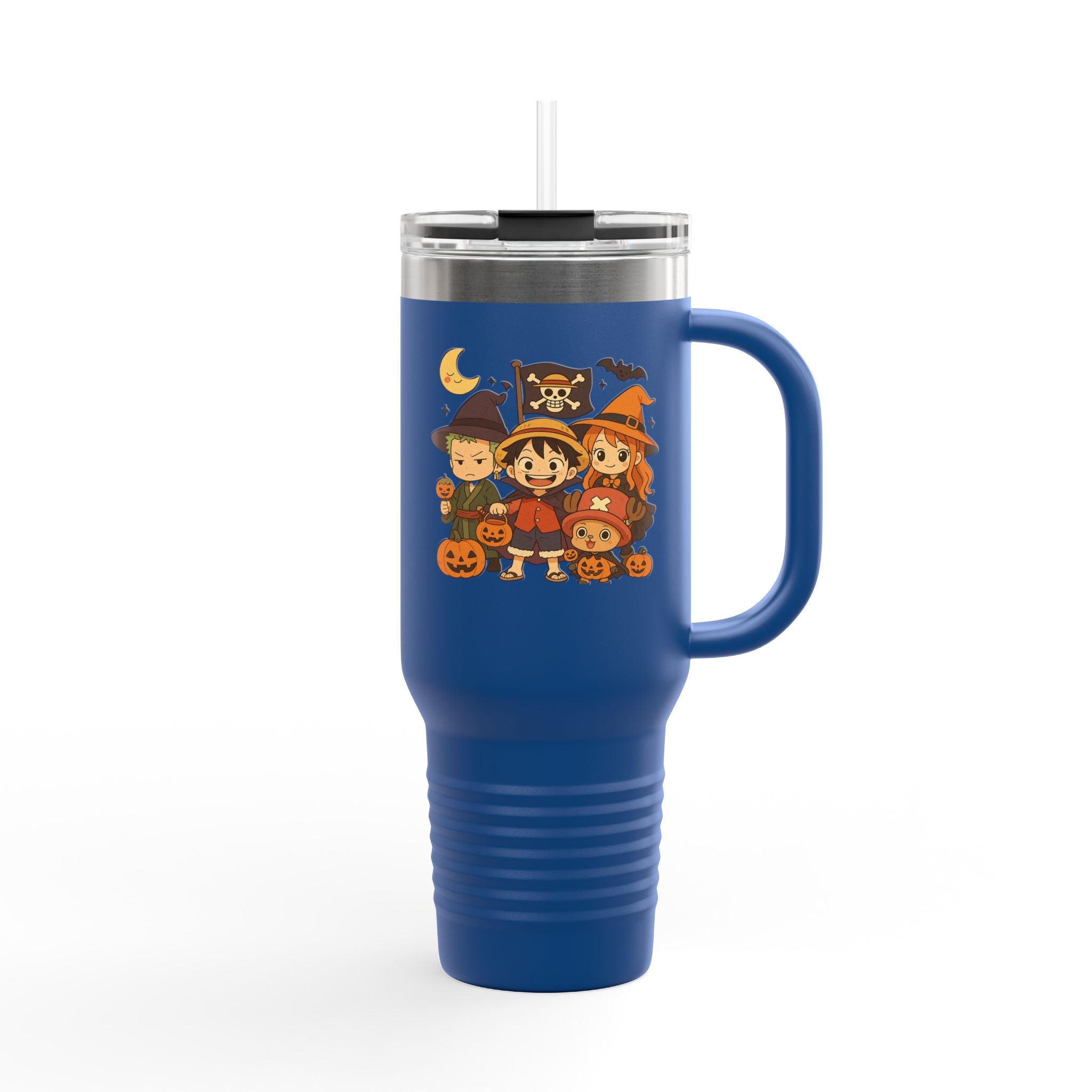 Anime one Piece Halloween Insulated Travel Mug, 40oz