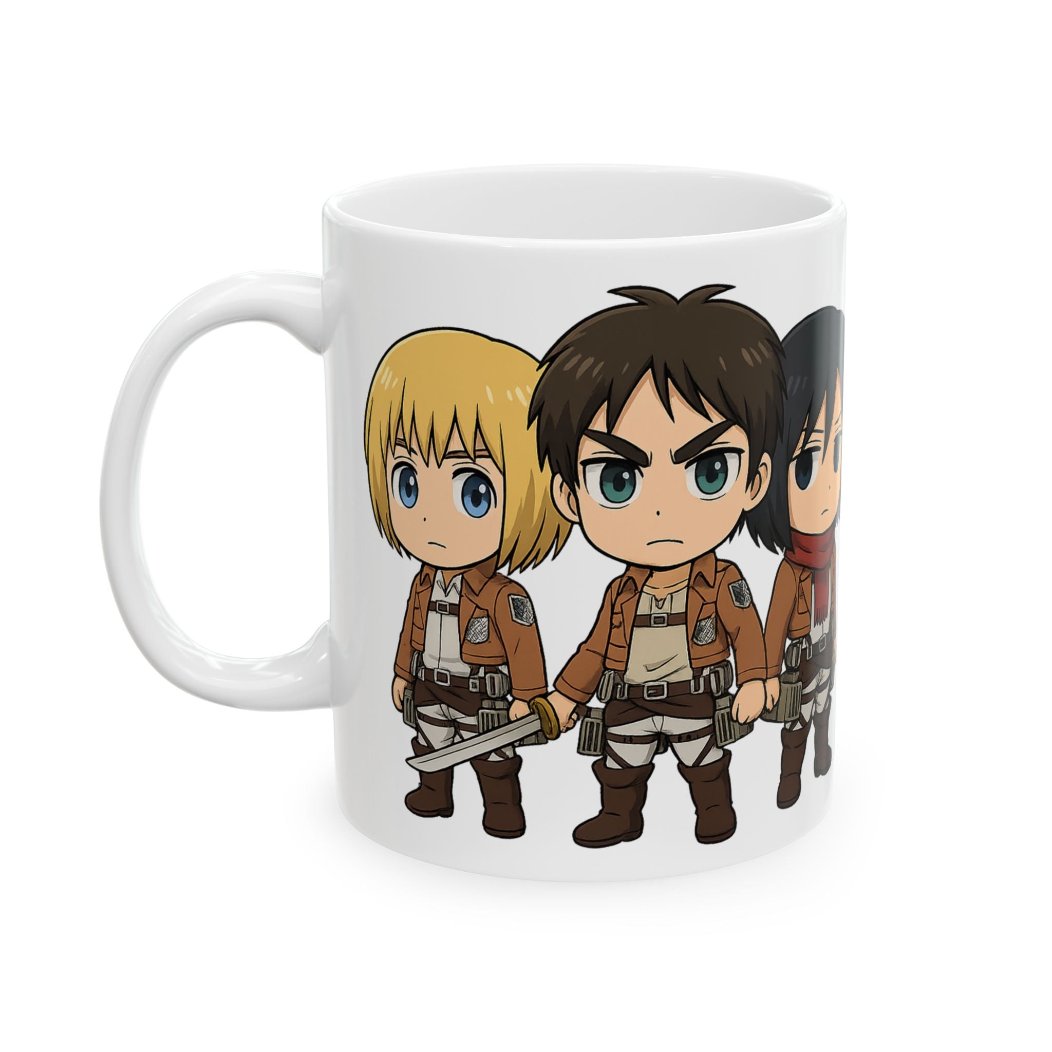Attack on titan Anime Ceramic Mug, (11oz, 15oz)