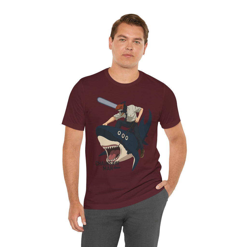 Chainsaw Man  Unisex Jersey Short Sleeve Tee