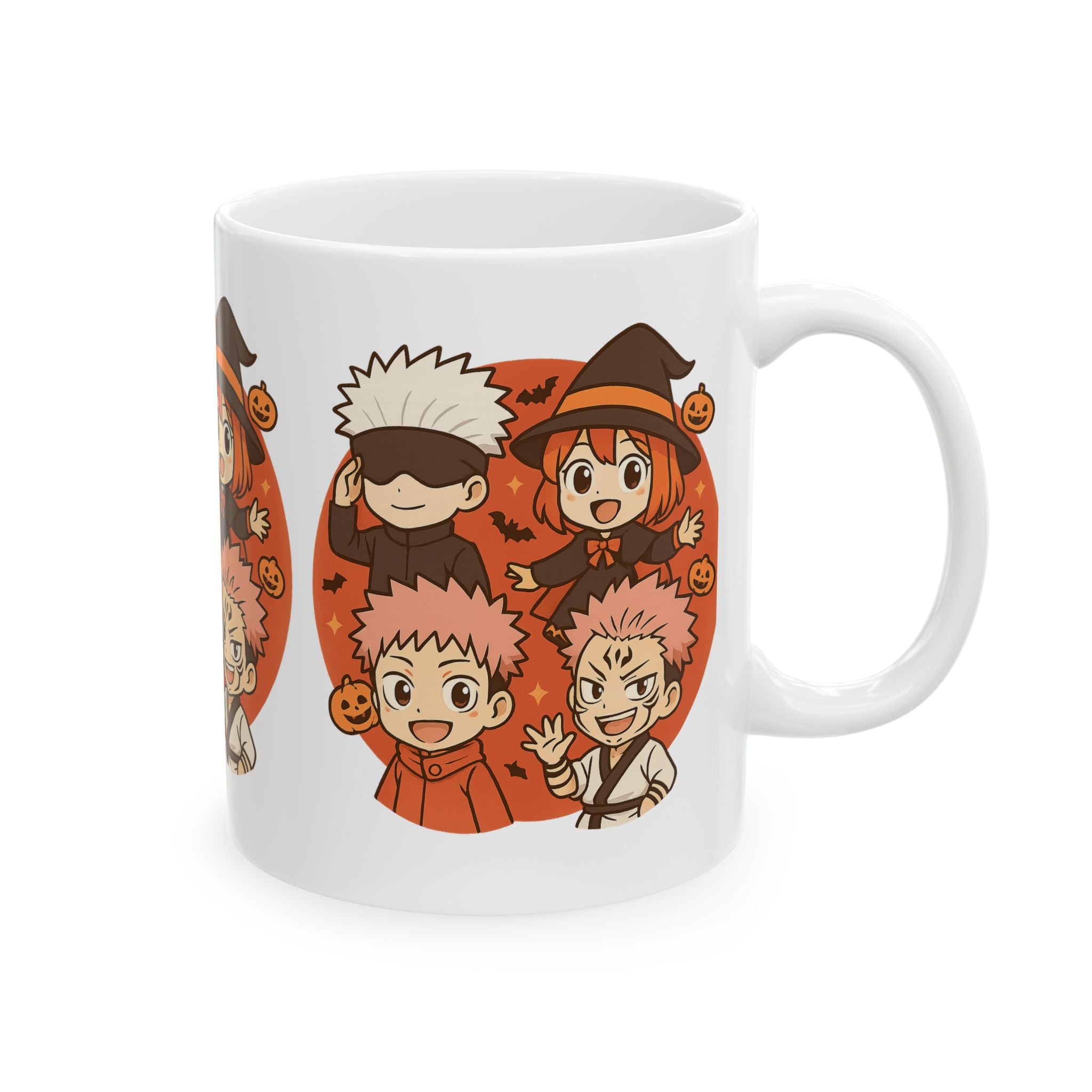 Jujutsu kaisen Halloween Anime Halloween Ceramic Mug, (11oz, 15oz)