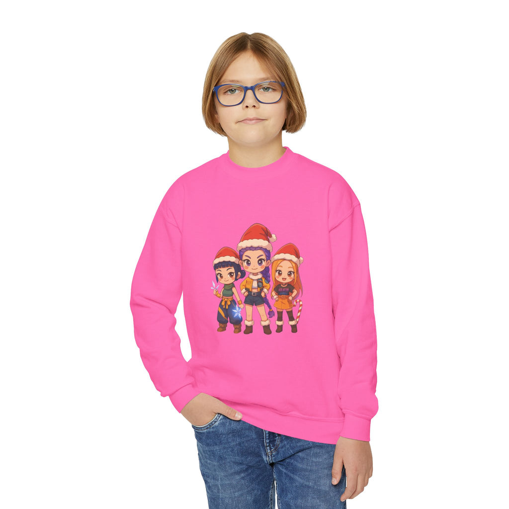 Kpop Demon Hunter Christmas Youth  Sweatshirt