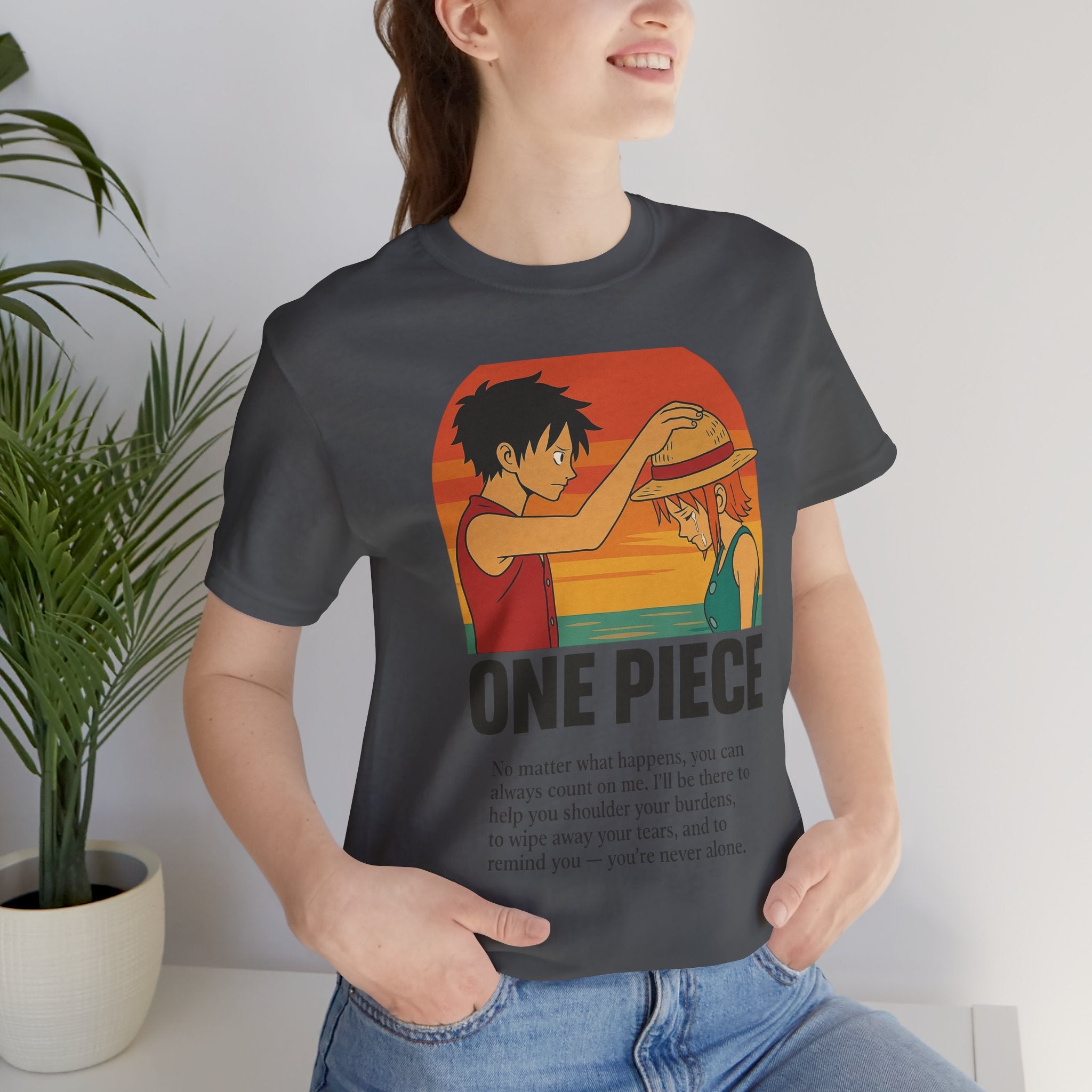 One Piece Unisex Jersey Short Sleeve Tee