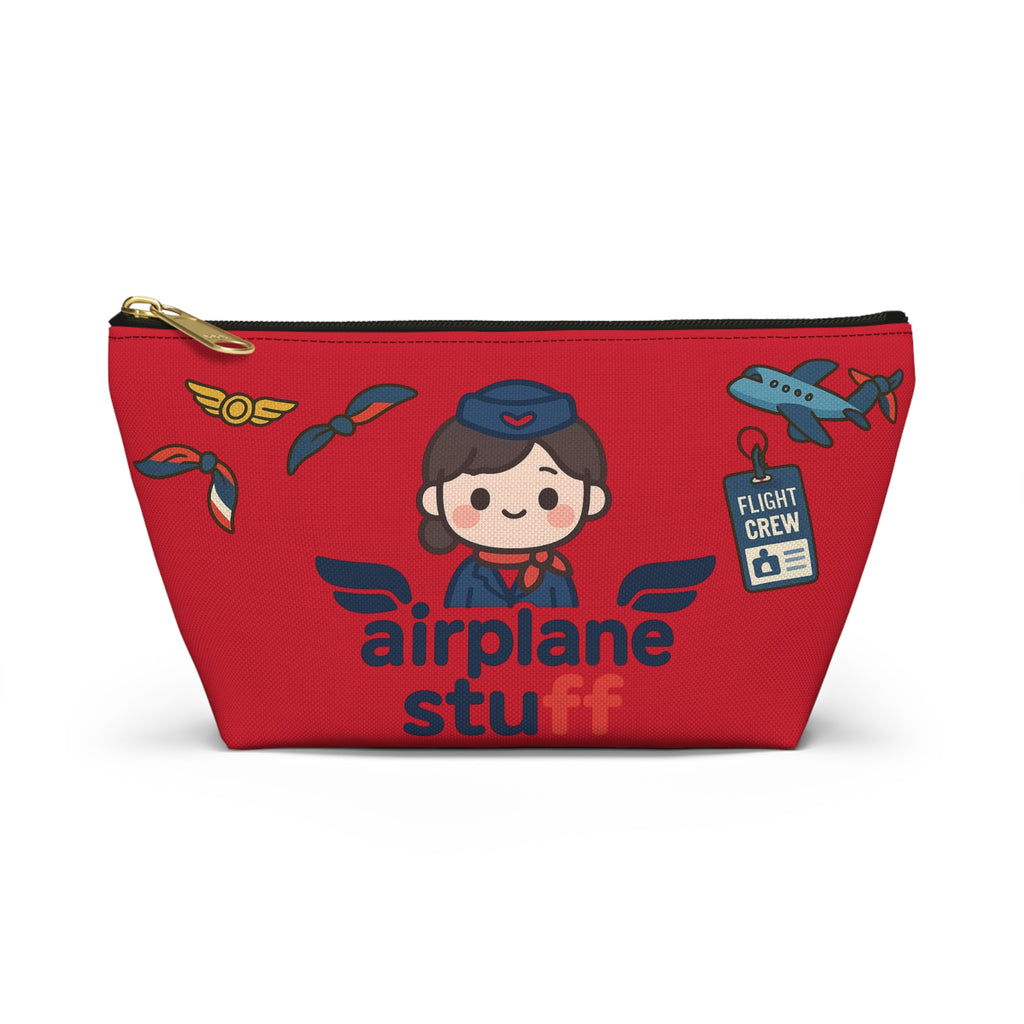 Flight Crew Accessory Pouch w T-bottom