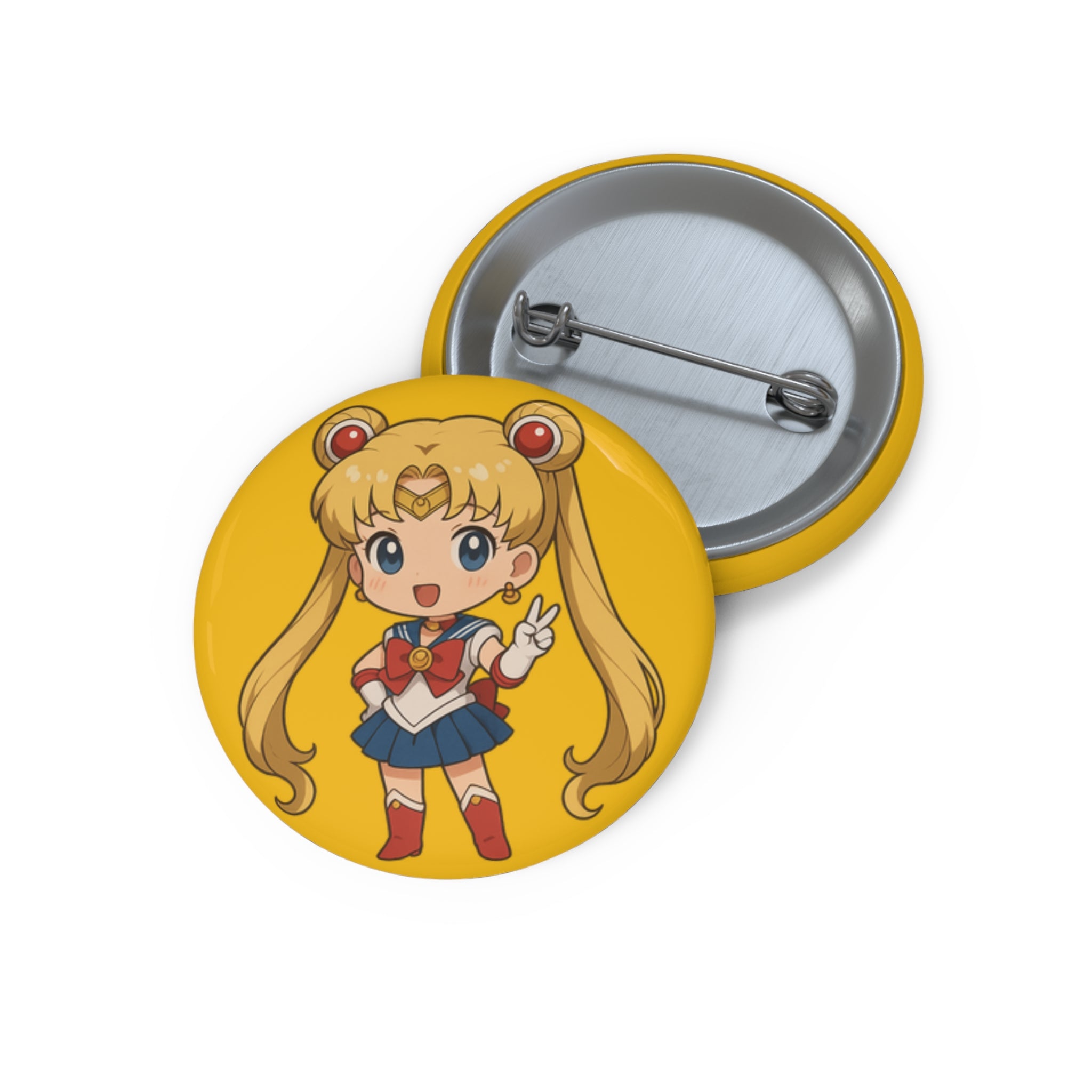 Sailor Moon Pin Buttons