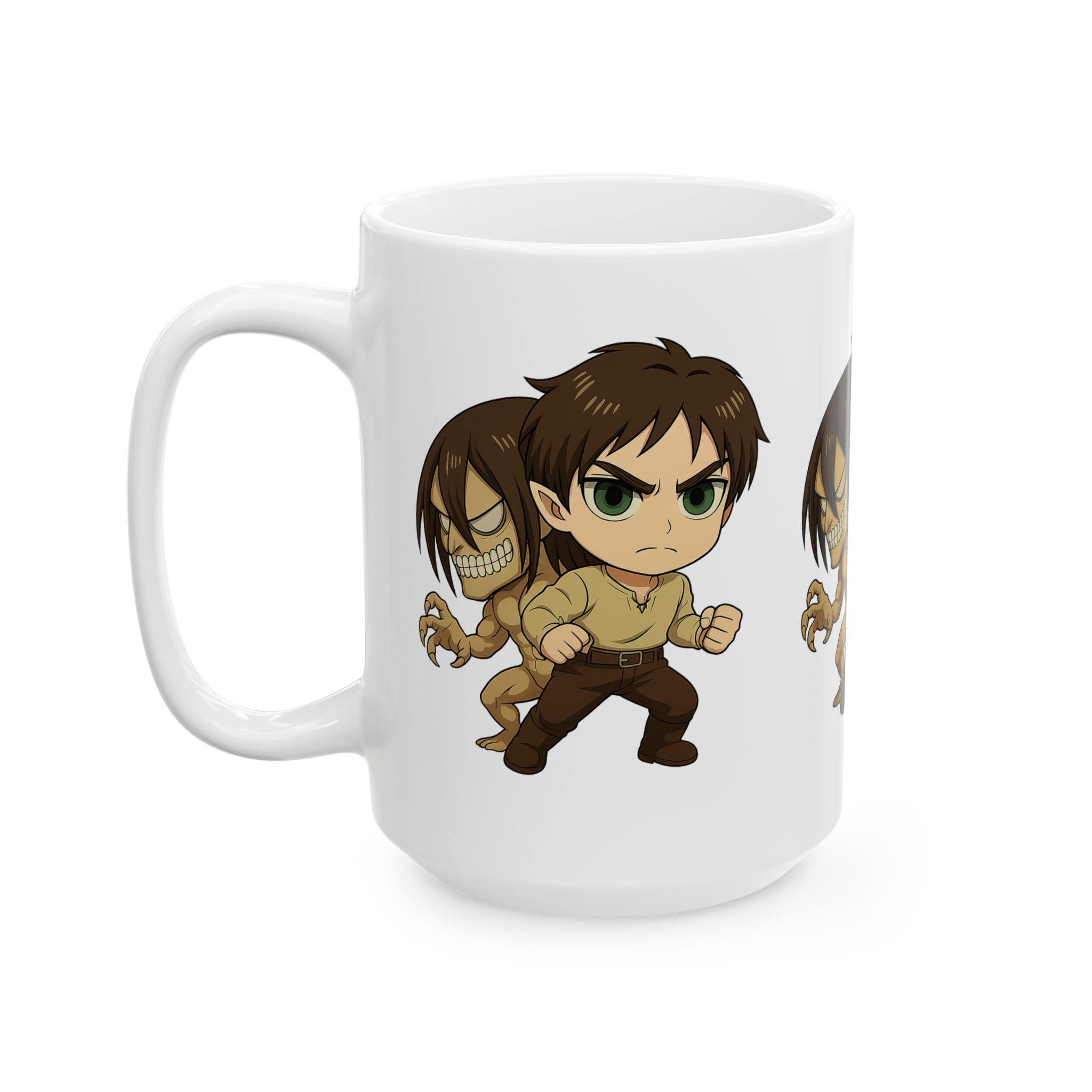 Attack on titan Anime Ceramic Mug, (11oz, 15oz)
