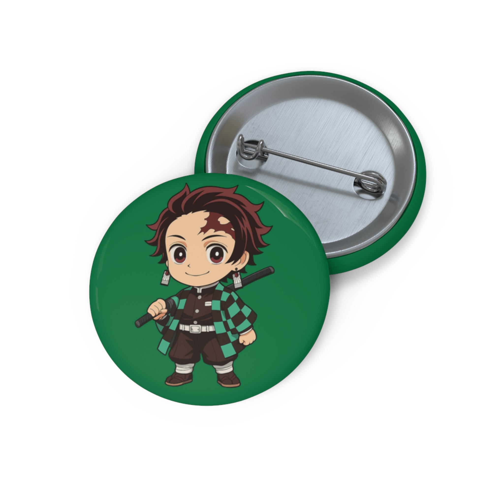 Tanjiro Pin Buttons