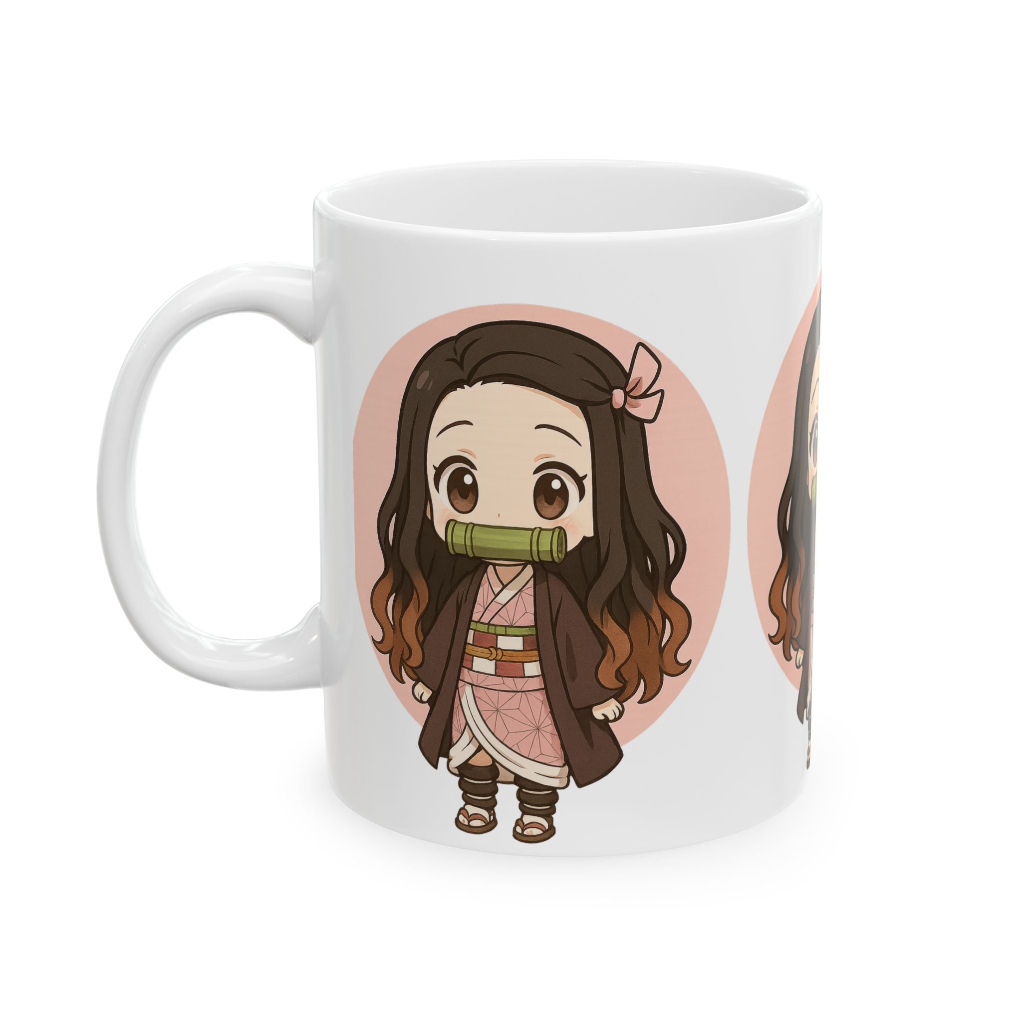 Demon Slayer Ceramic Mug, (11oz, 15oz)