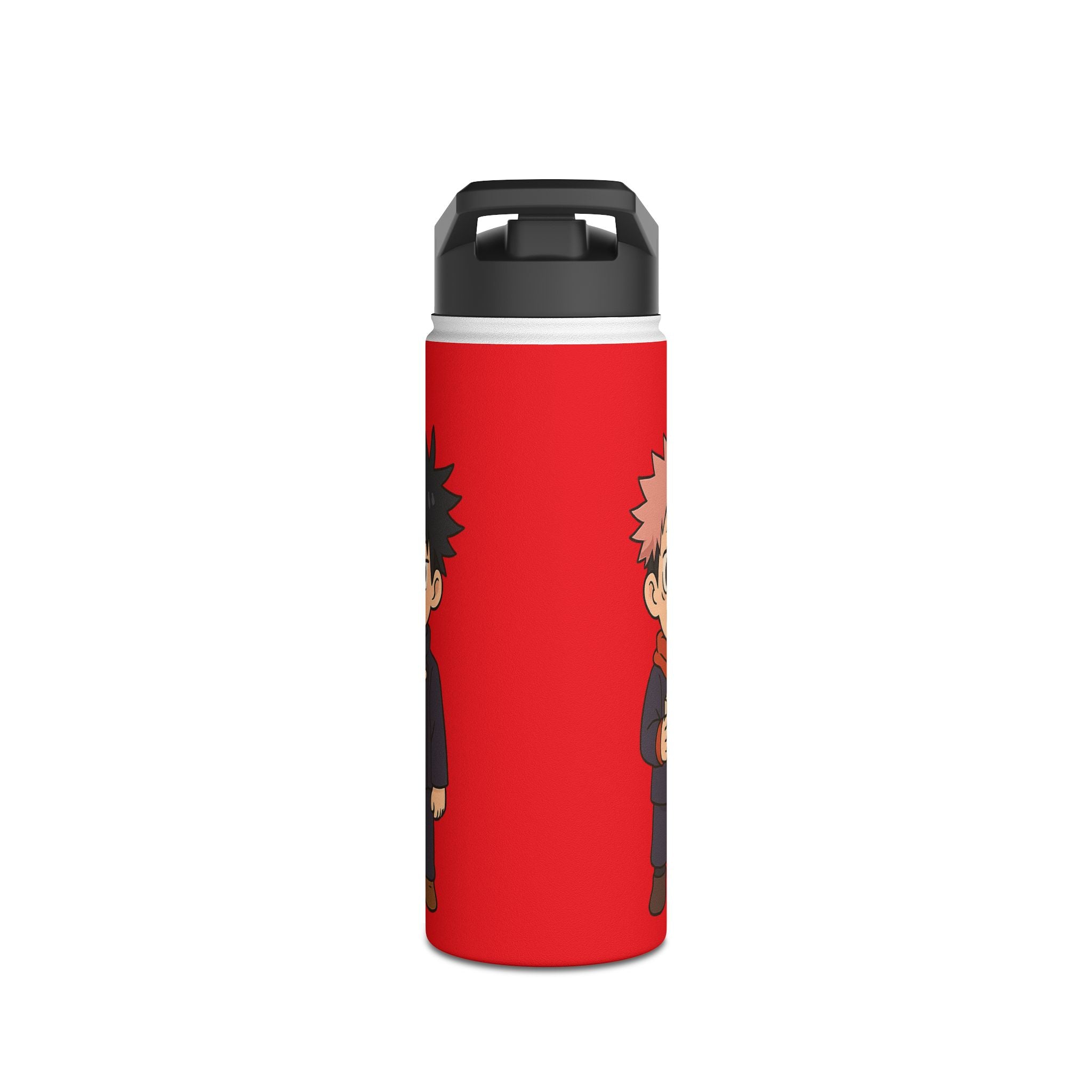 Jujutsu Kaisen Anime Stainless Steel Water Bottle, Standard Lid ( Solo Leveling)