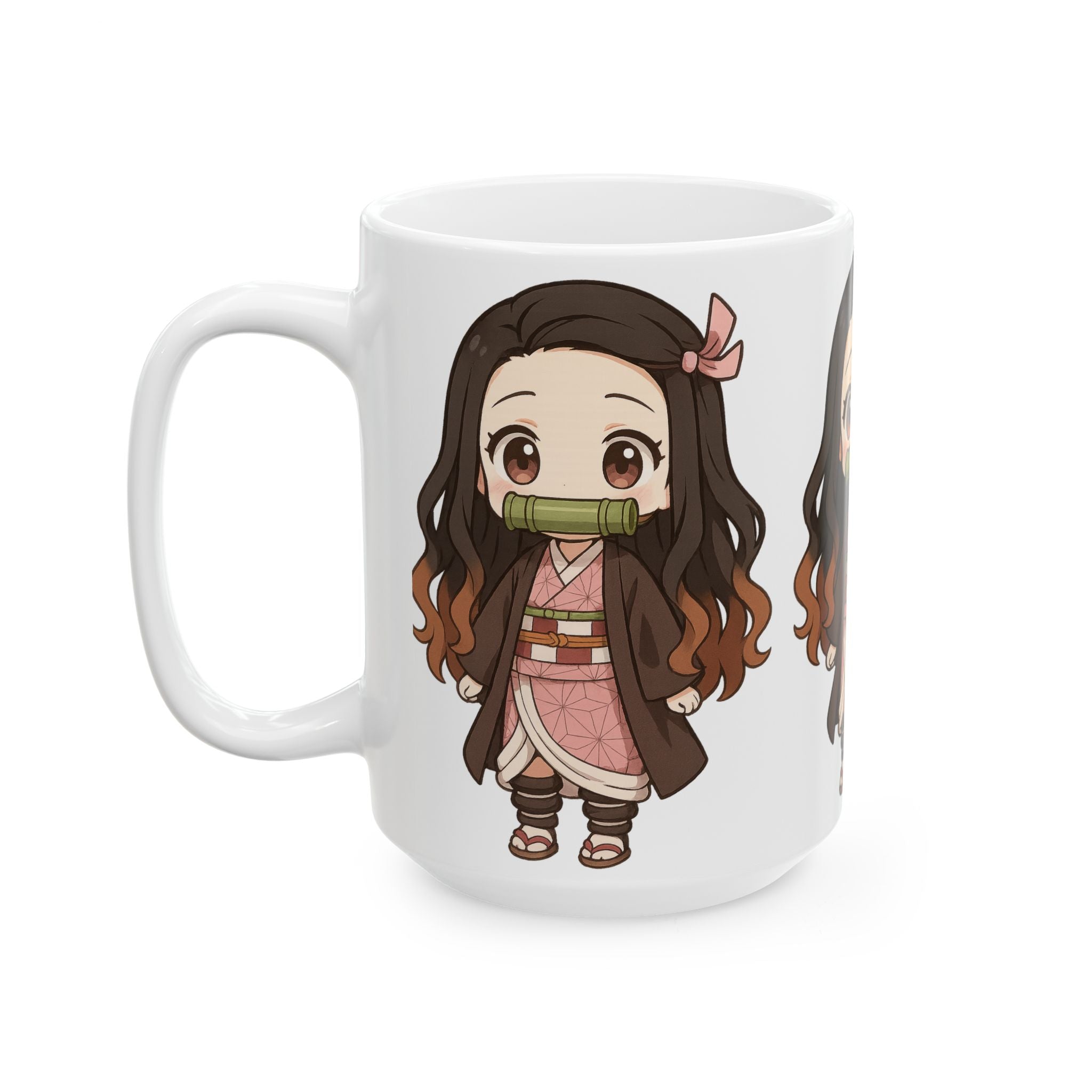 Demon Slayer Ceramic Mug, (11oz, 15oz)