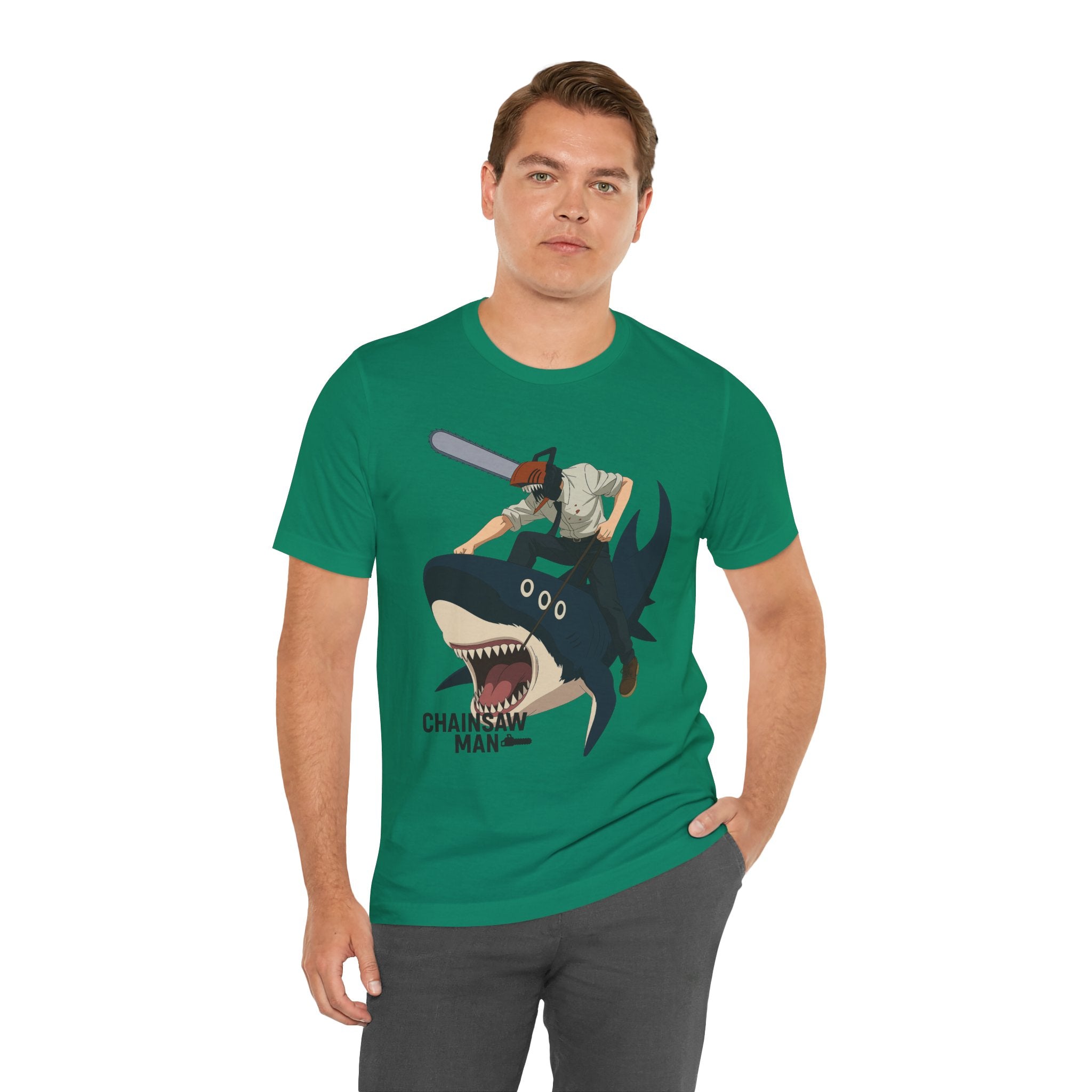 Chainsaw Man  Unisex Jersey Short Sleeve Tee