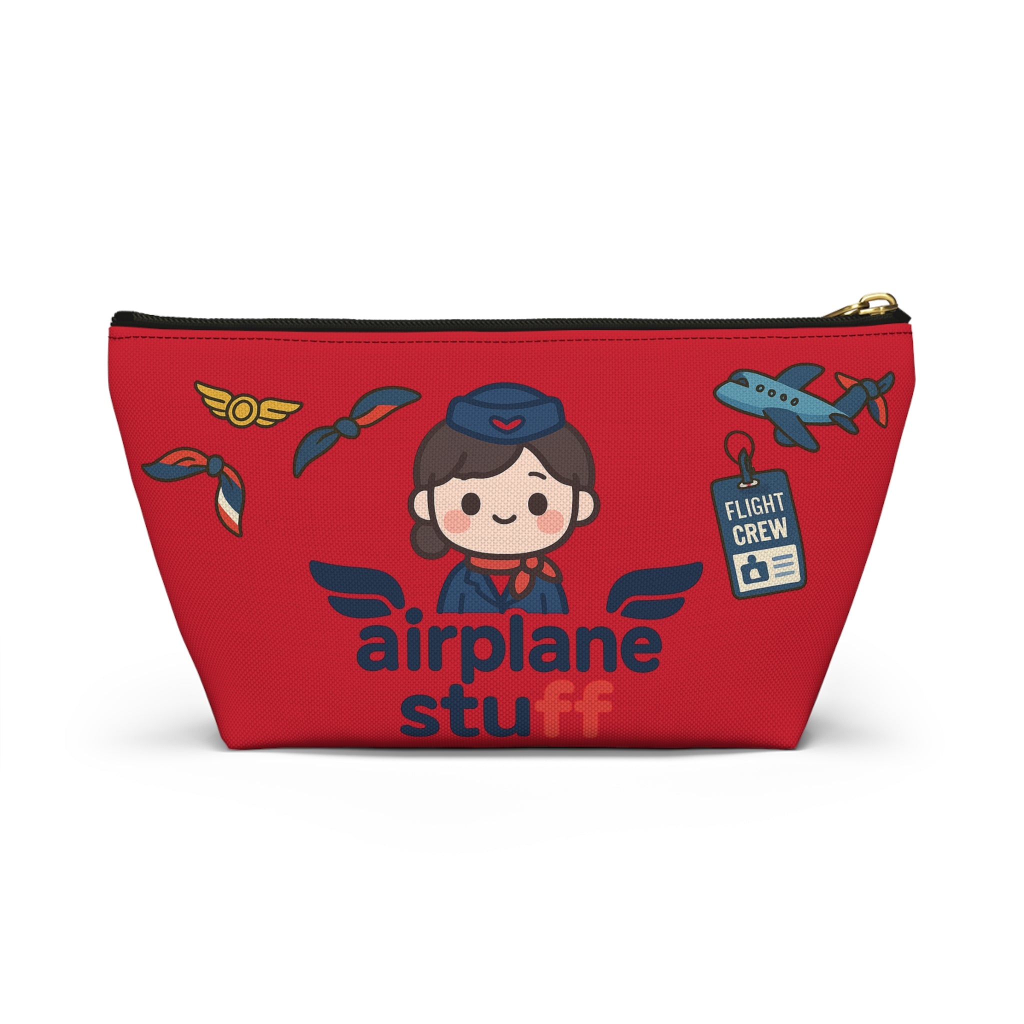 Flight Crew Accessory Pouch w T-bottom