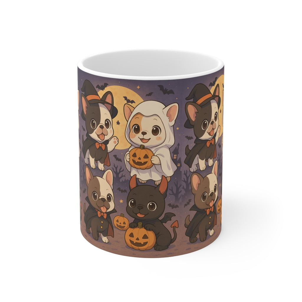 Frenchie Halloween Mug 11oz