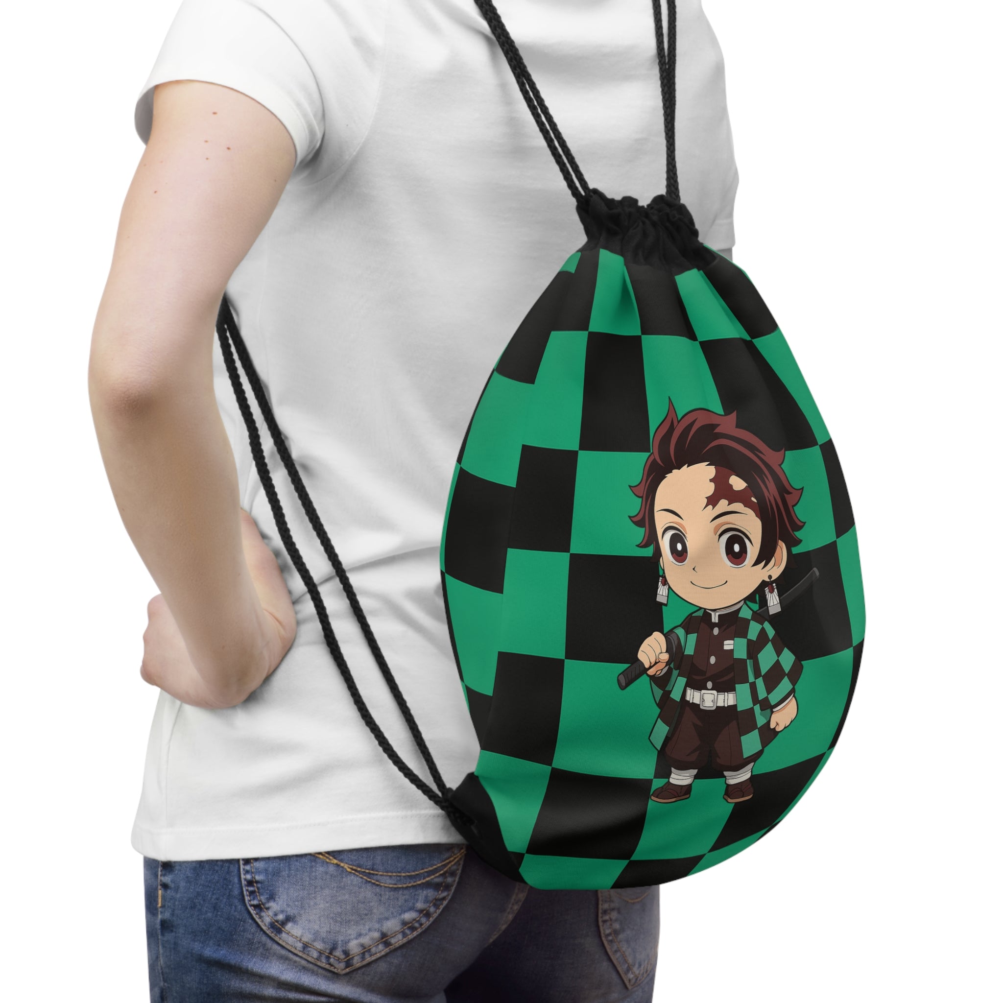 Demon Slayer Drawstring Bag