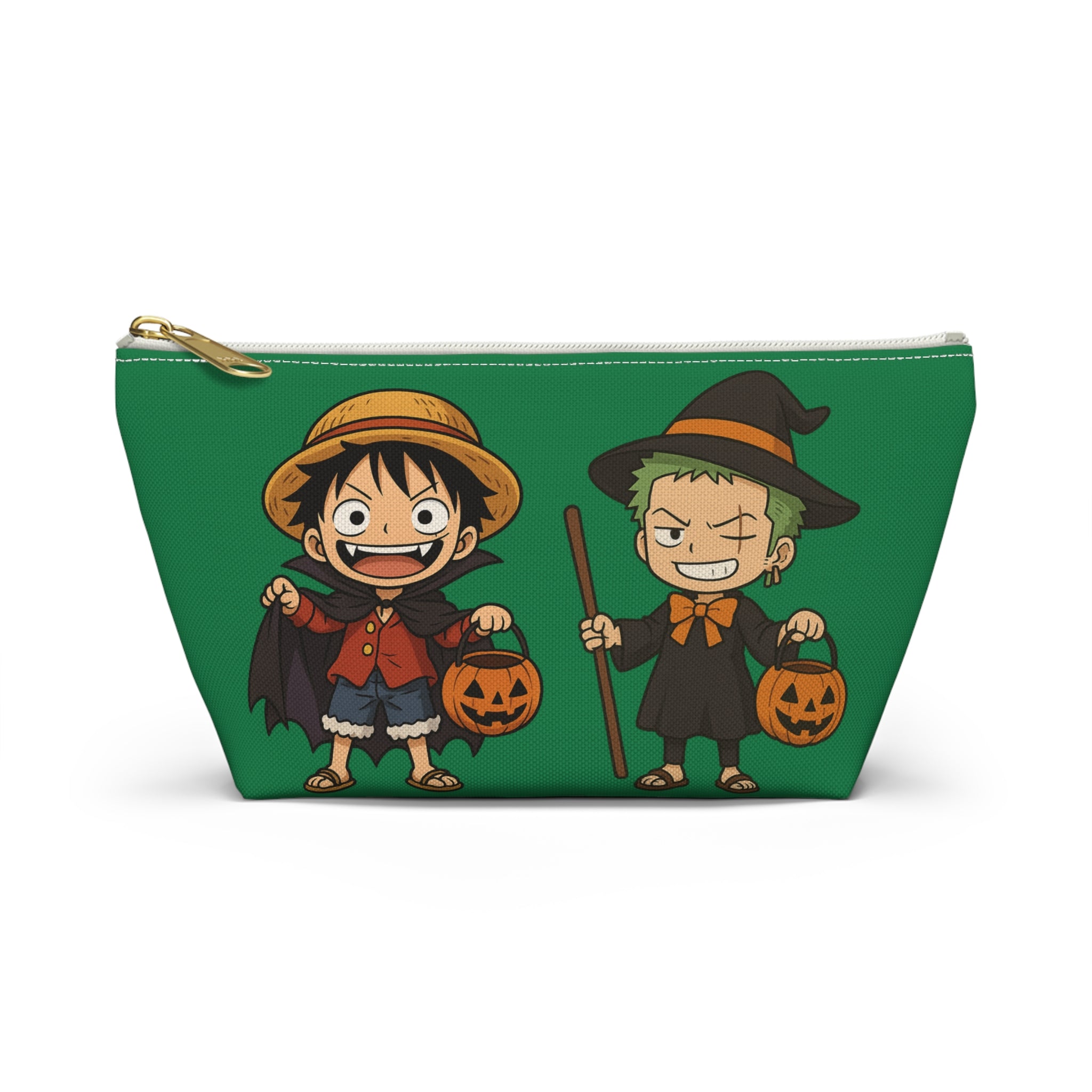 Luffy and Zoro Accessory Pouch w T-bottom