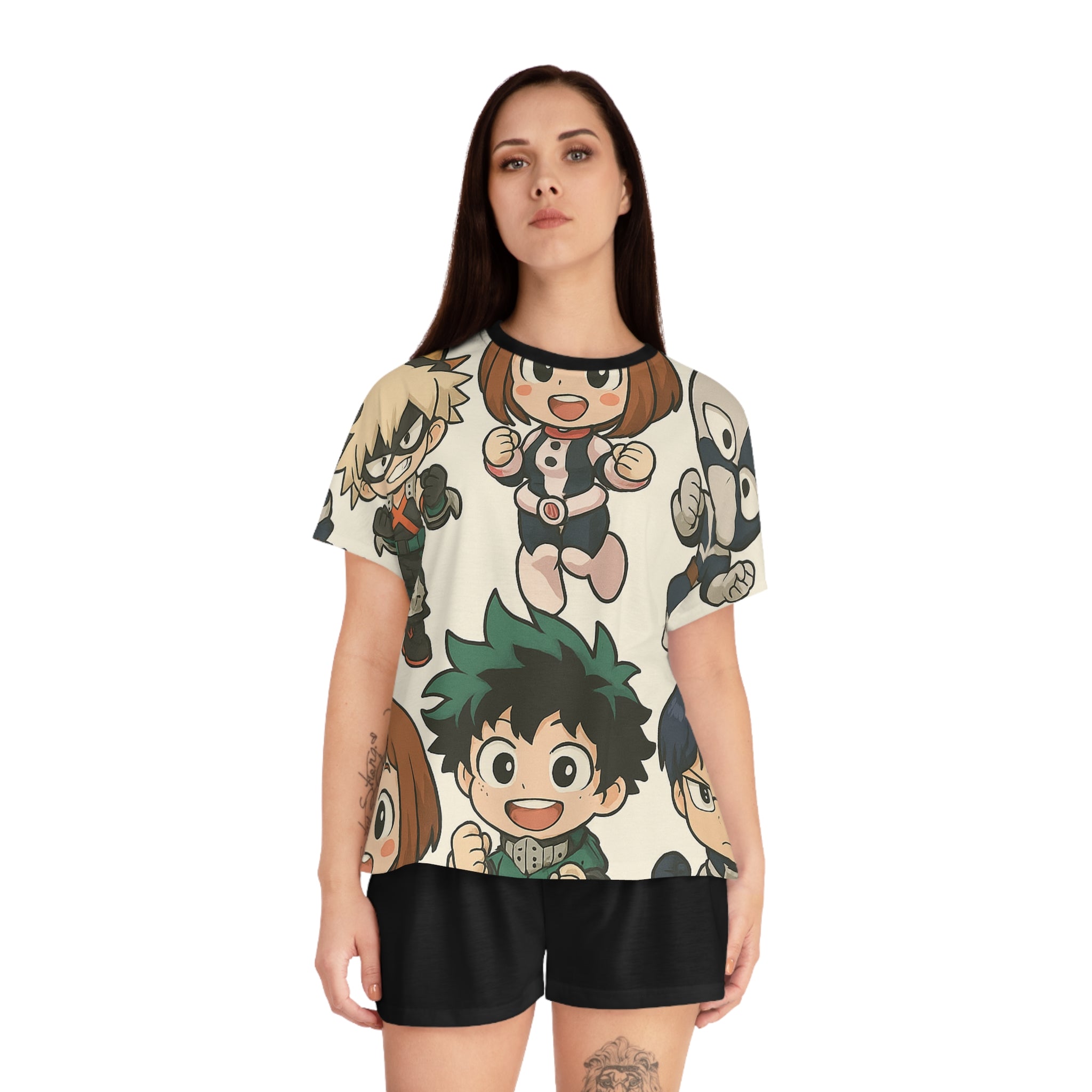 My hero academia Women's Short Pajama Set