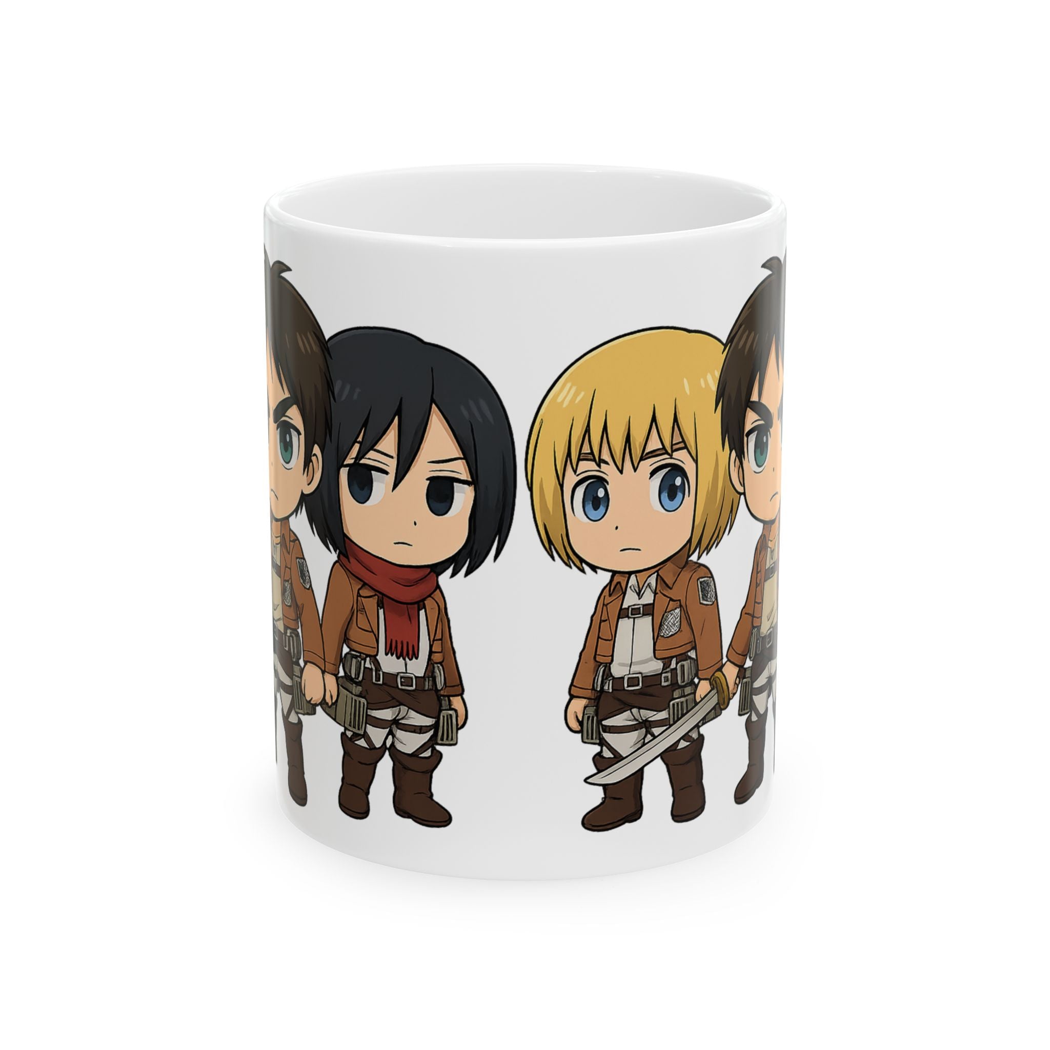 Attack on titan Anime Ceramic Mug, (11oz, 15oz)