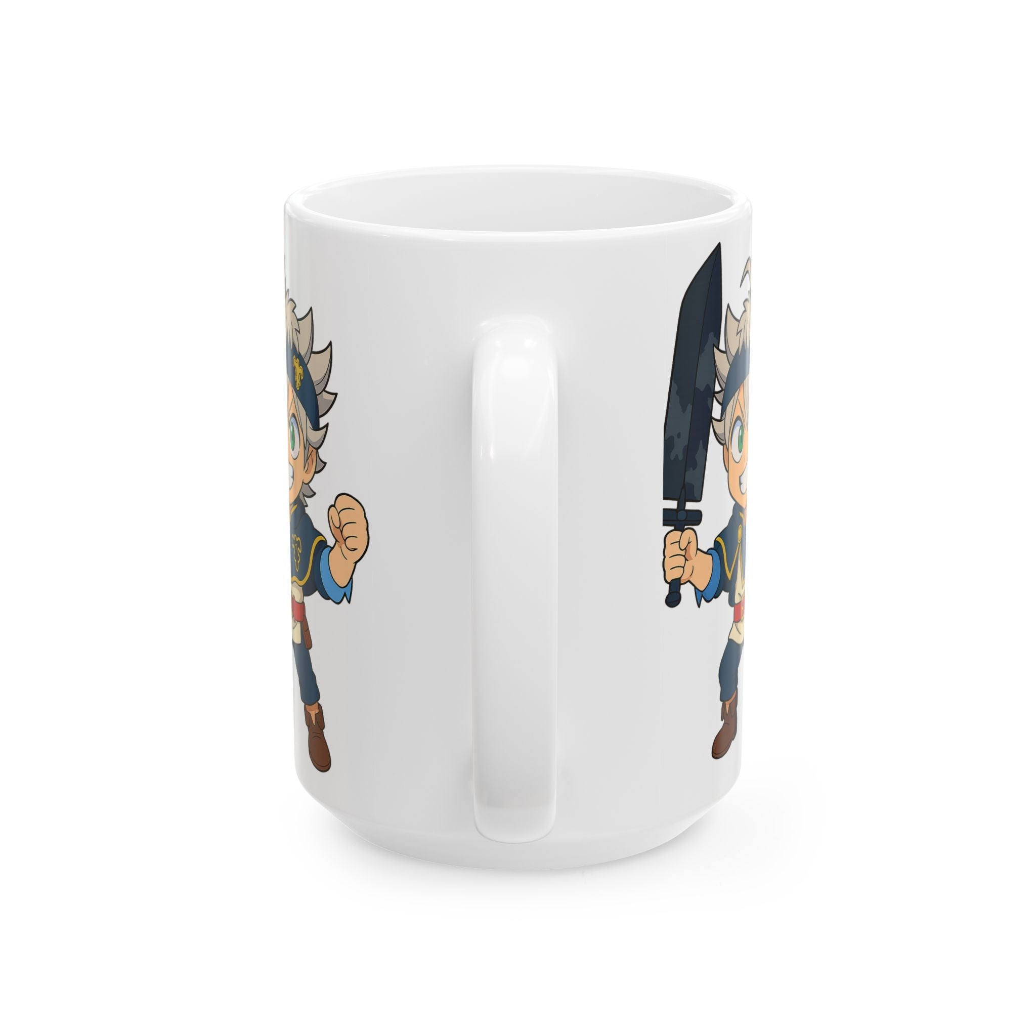 Black Clover Anime Ceramic Mug, (11oz, 15oz)