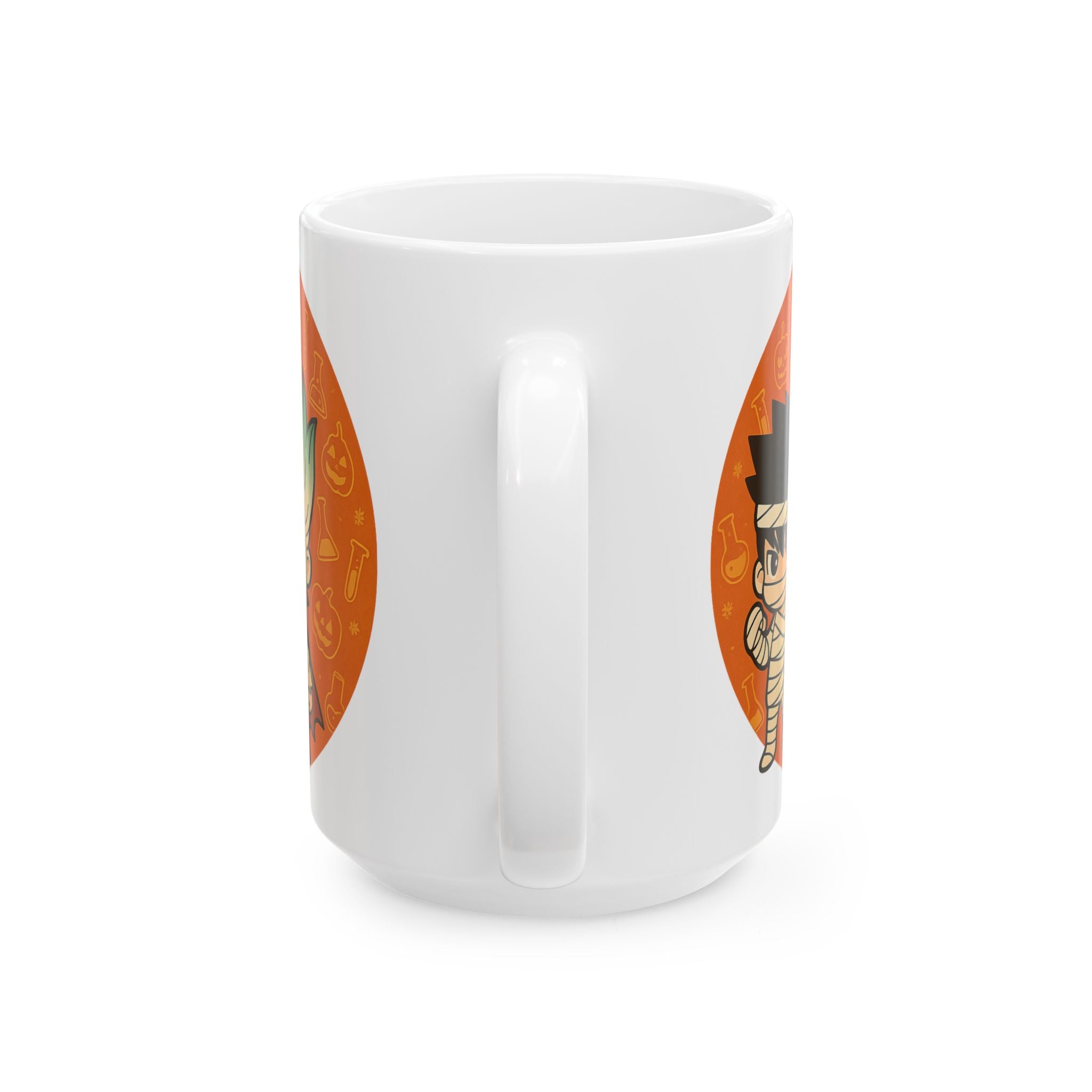 Dr Stone Anime Halloween Ceramic Mug, (11oz, 15oz)