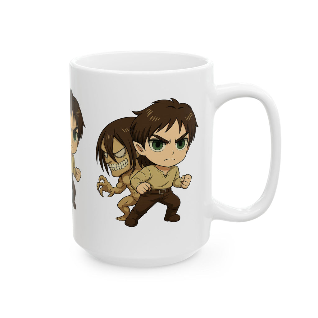 Attack on titan Anime Ceramic Mug, (11oz, 15oz)