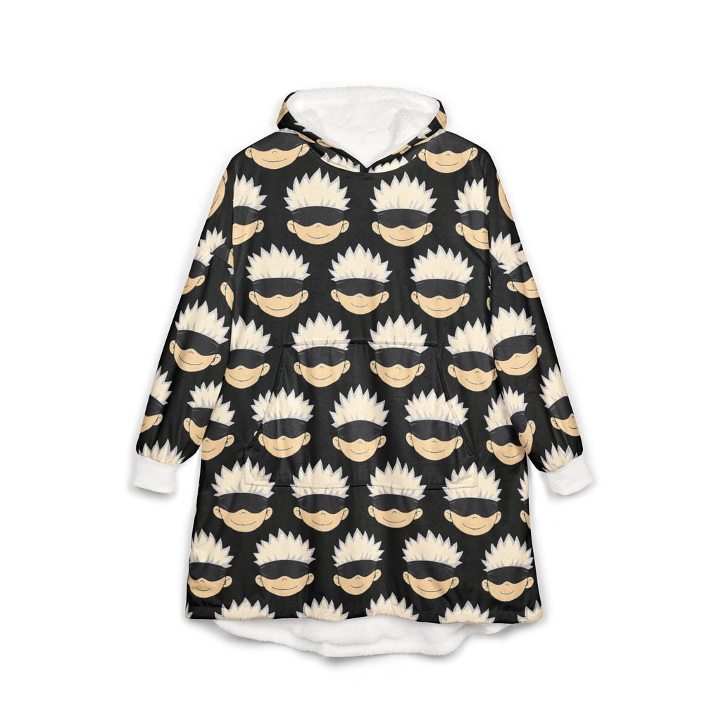 Gojo Hooded Blanket, Japanese Style Wearable Blanket