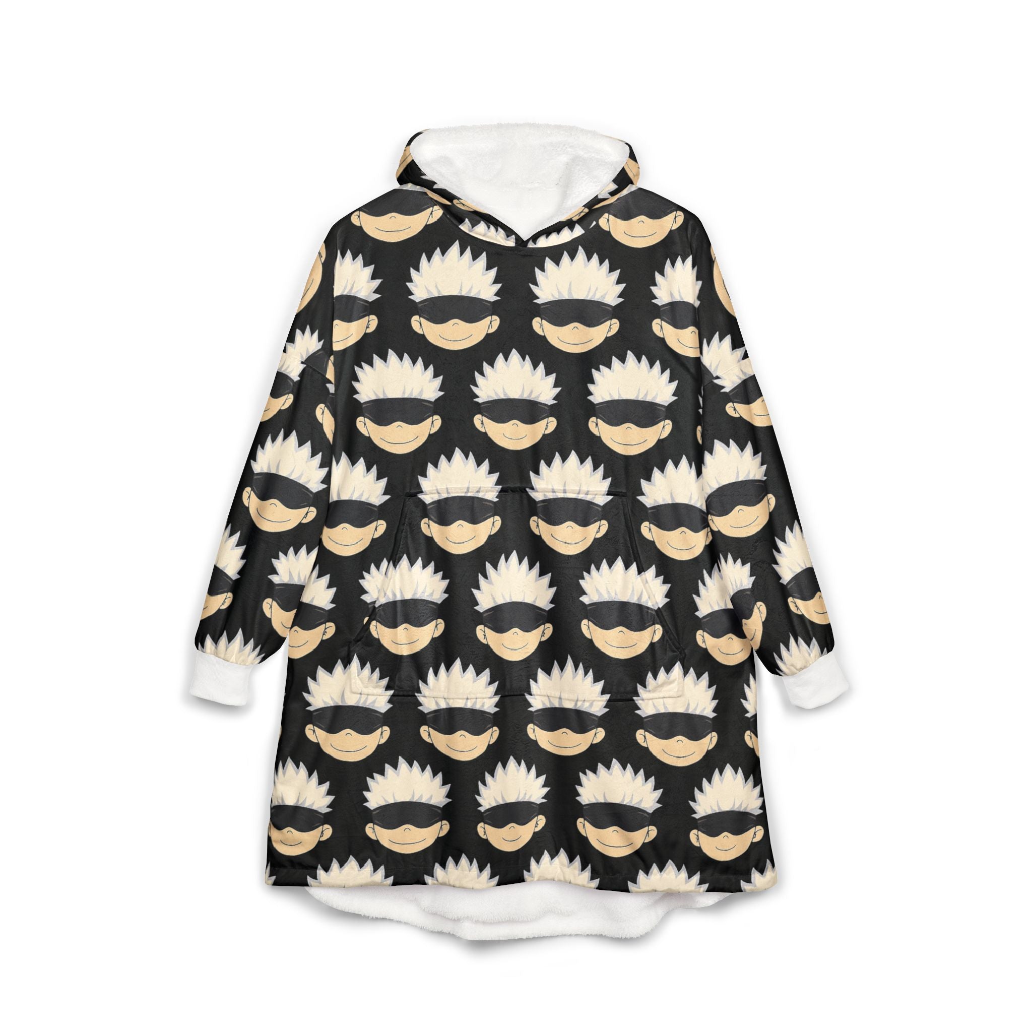 Gojo Hooded Blanket, Japanese Style Wearable Blanket