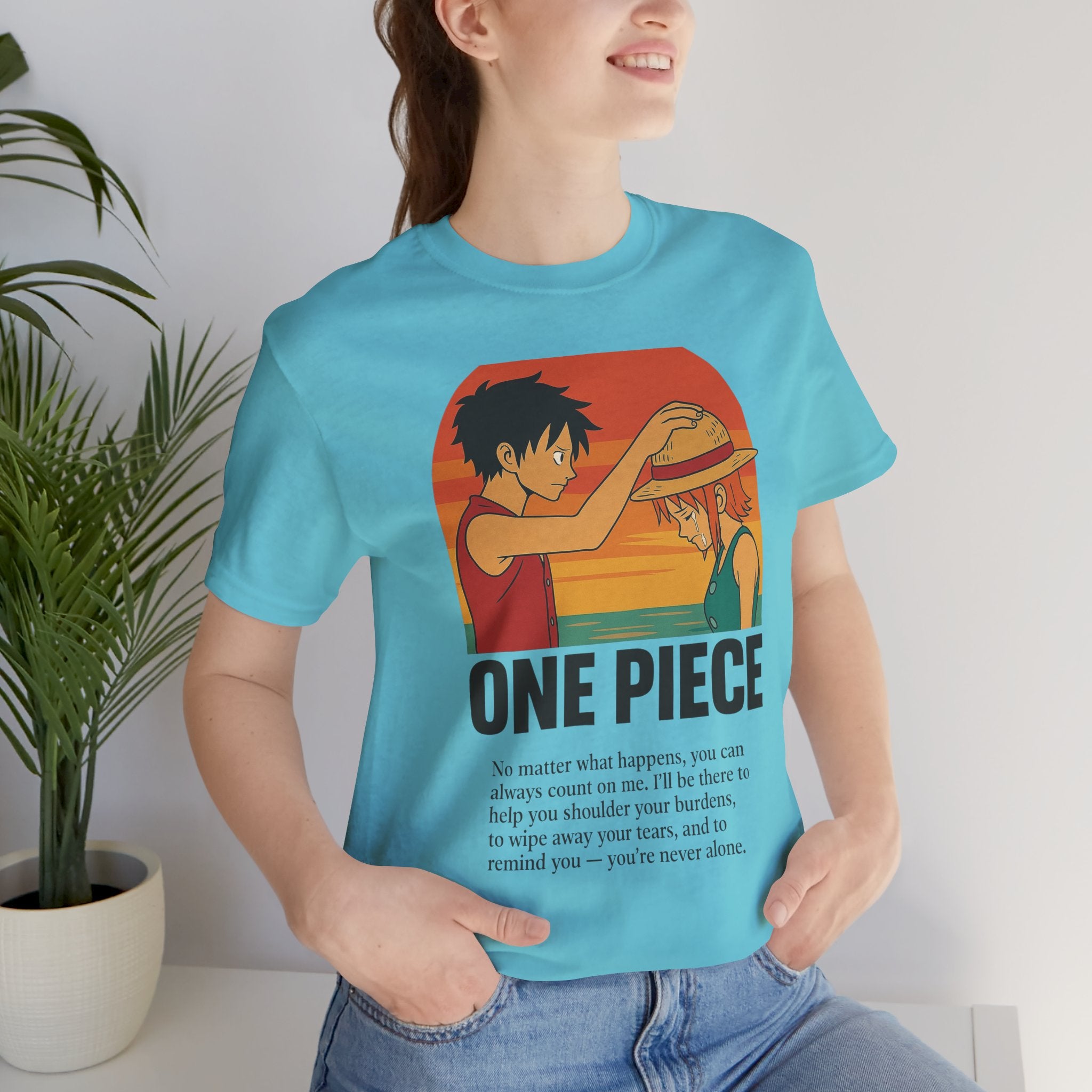 One Piece Unisex Jersey Short Sleeve Tee