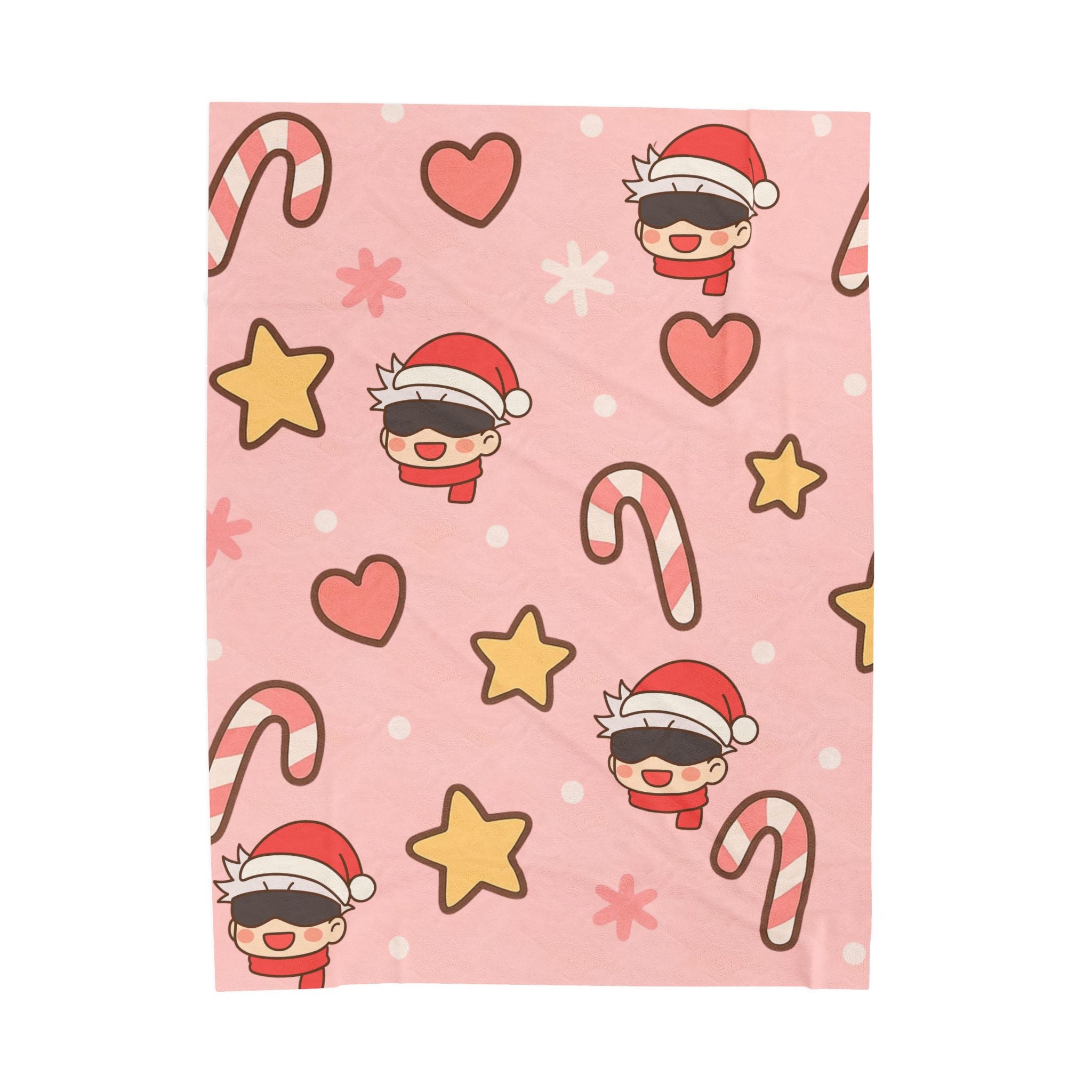 Gojo Christmas Velveteen Plush Blanket