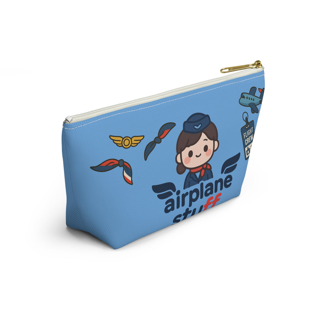 Flight Crew Accessory Pouch w T-bottom