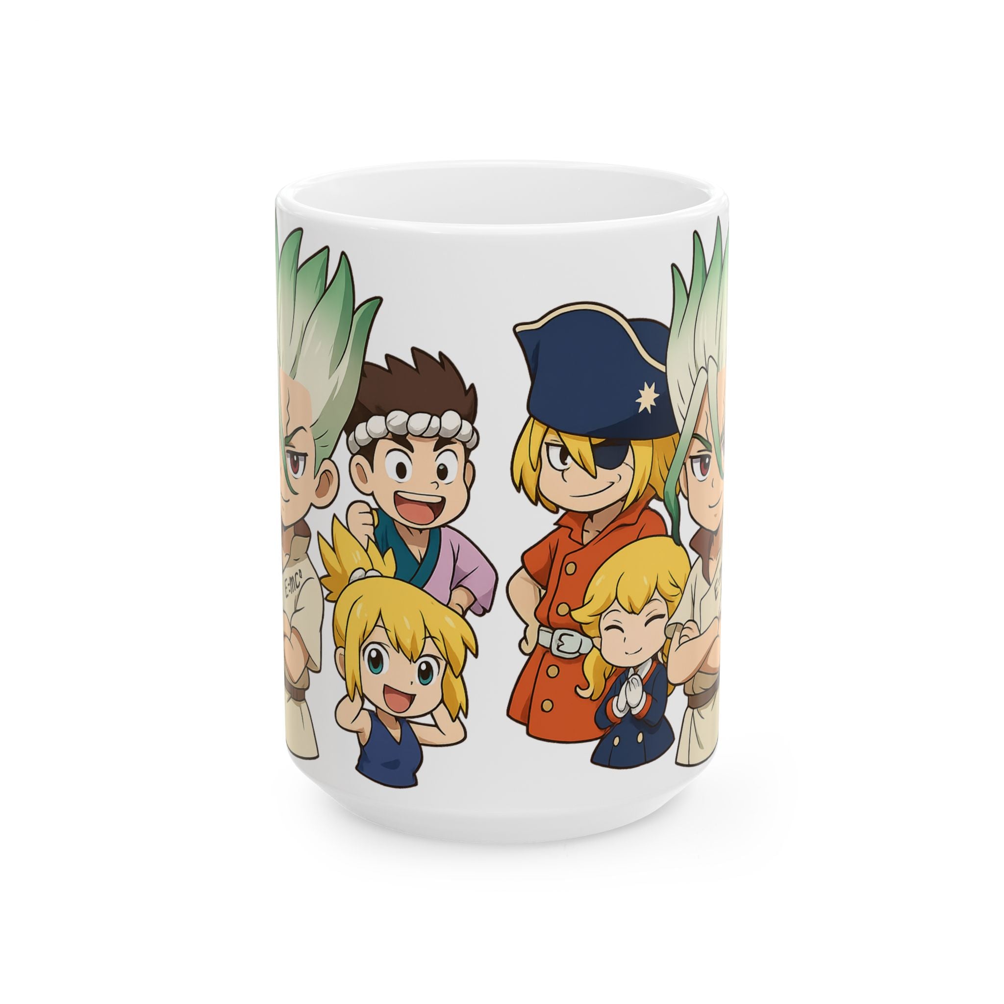 Dr Stone Anime Ceramic Mug, (11oz, 15oz)