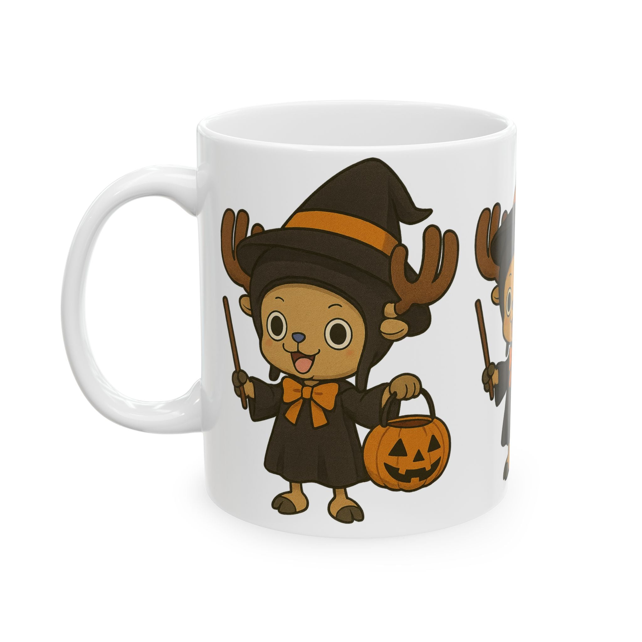 Halloween Chopper Anime Ceramic Mug, (11oz, 15oz)