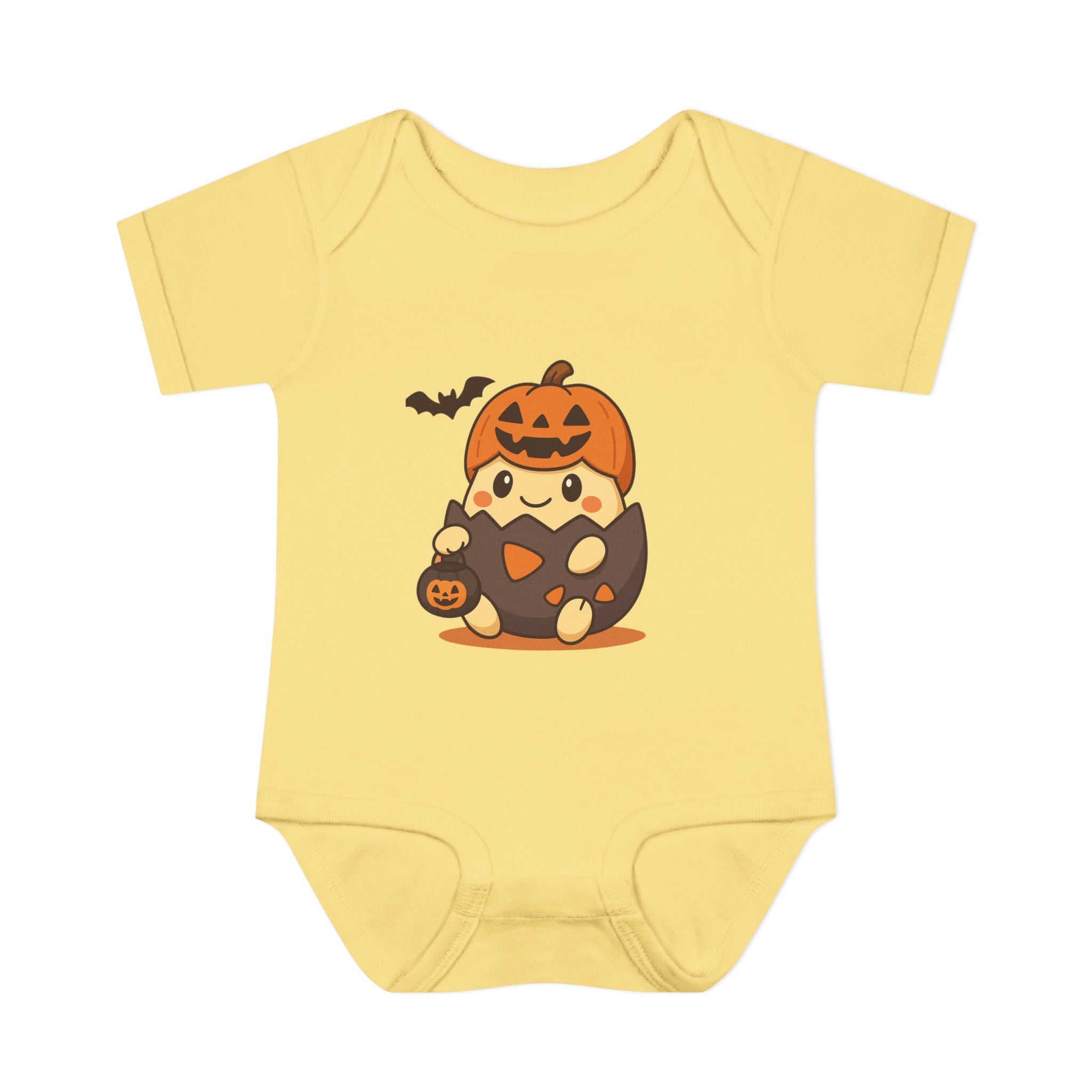 Halloween Anime Infant Baby Rib Bodysuit