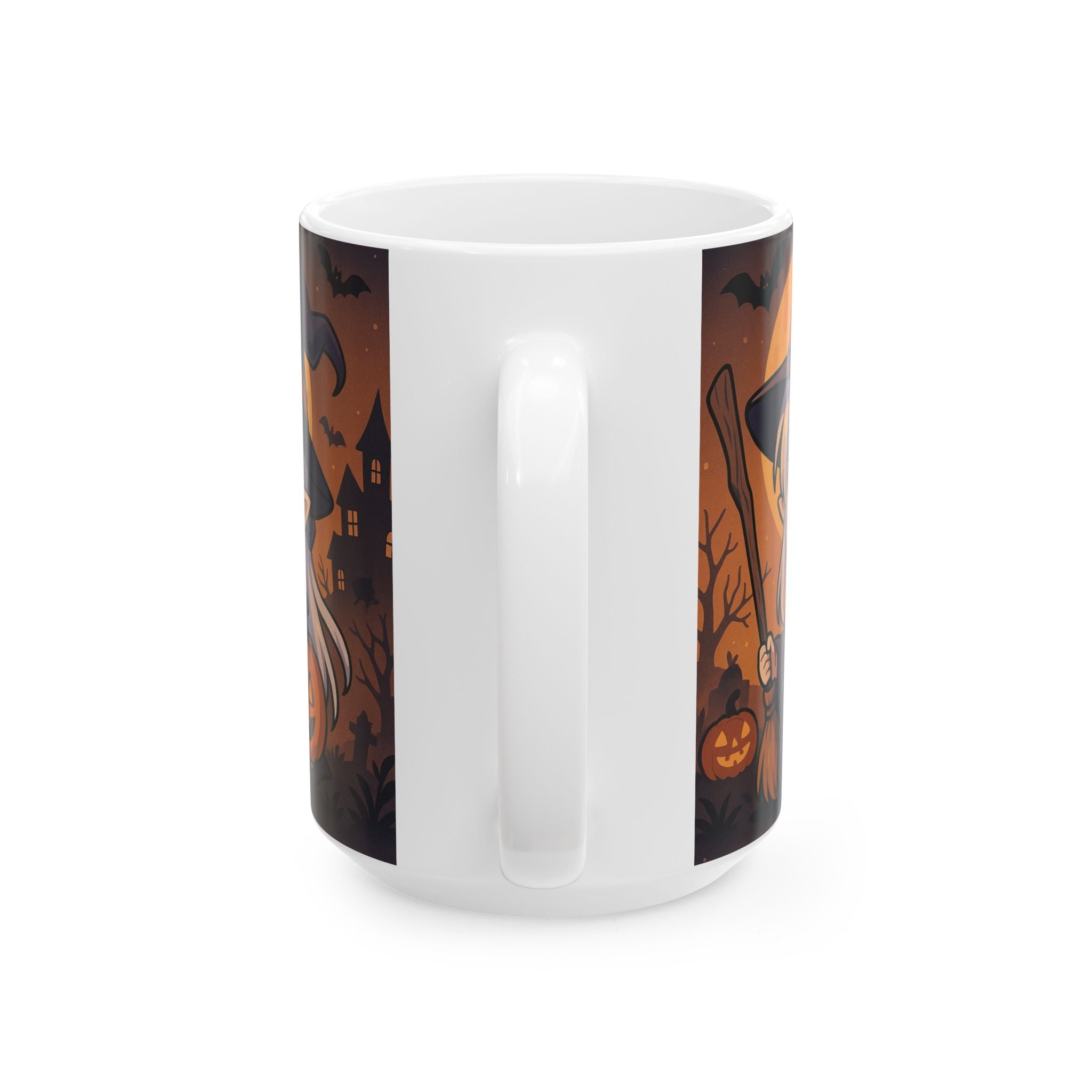 Frieren Anime Halloween Ceramic Mug, (11oz, 15oz)