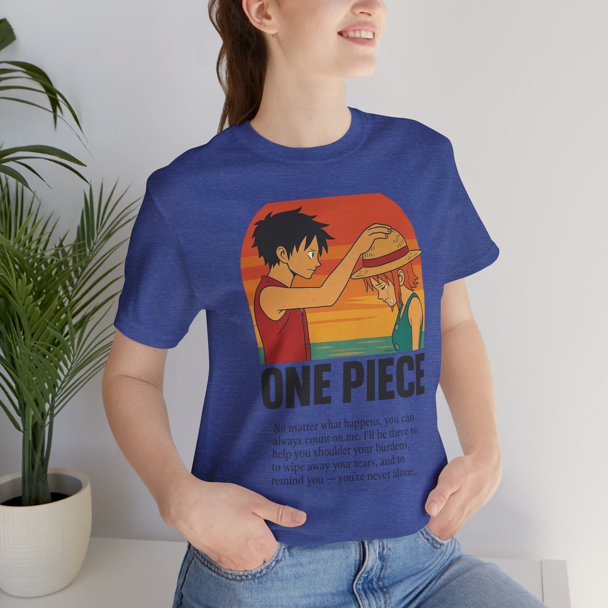 One Piece Unisex Jersey Short Sleeve Tee