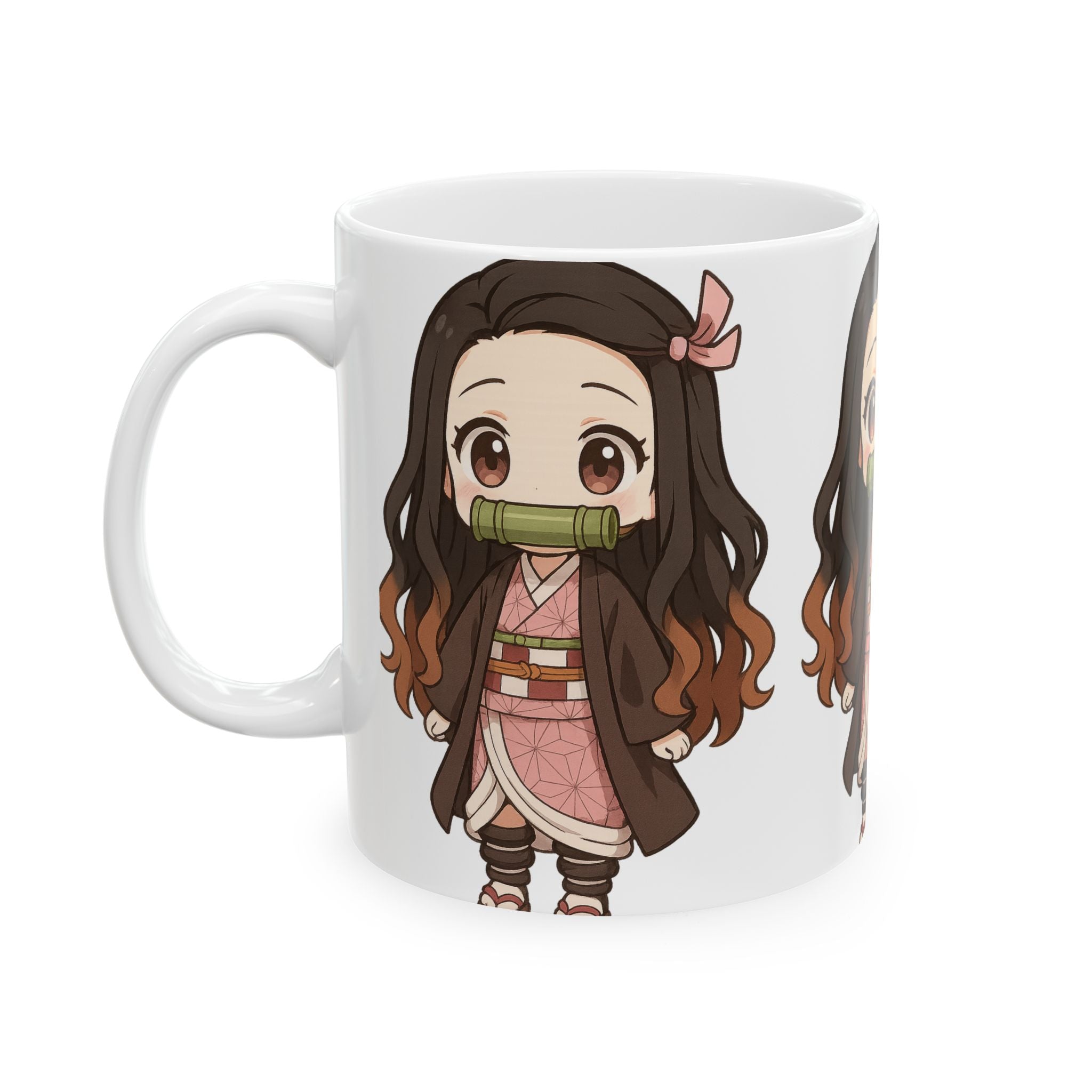 Demon Slayer Ceramic Mug, (11oz, 15oz)