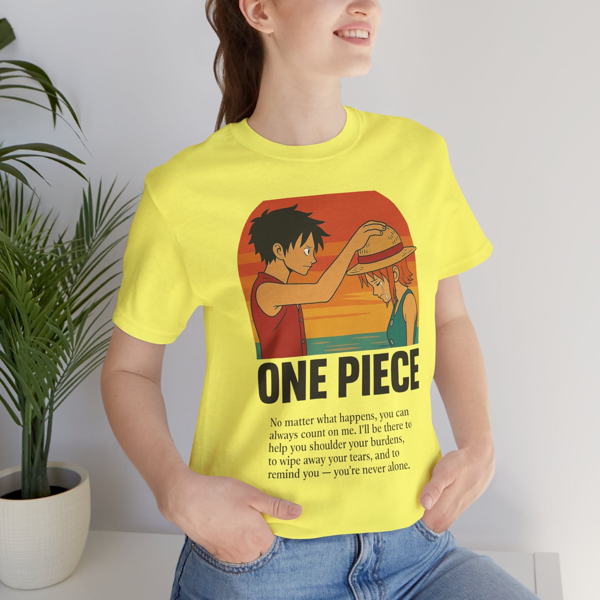 One Piece Unisex Jersey Short Sleeve Tee