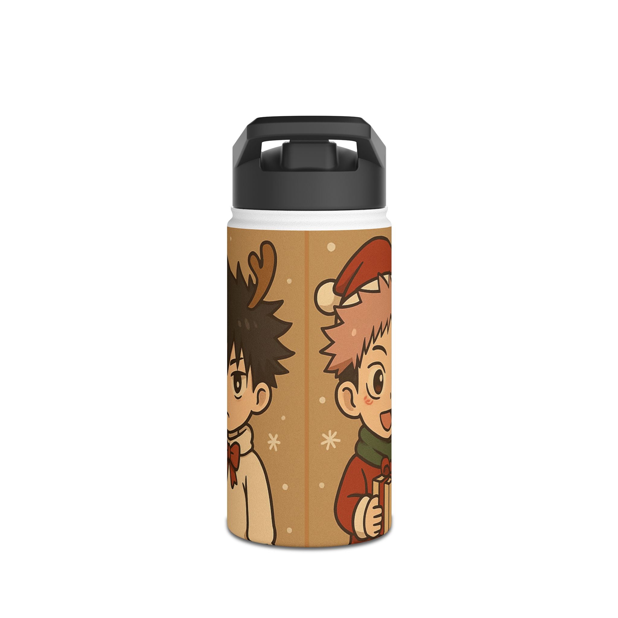 Jujutsu kaisen Anime Stainless Steel Water Bottle, Standard Lid