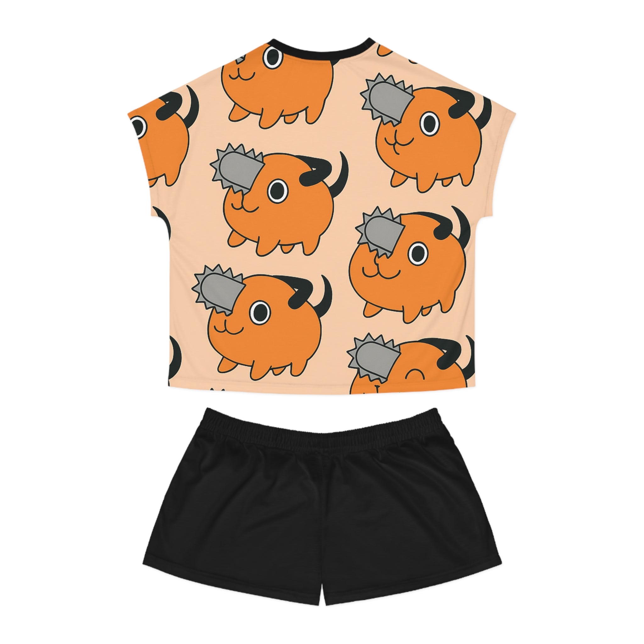 Chainsaw Man Women's Short Pajama Set