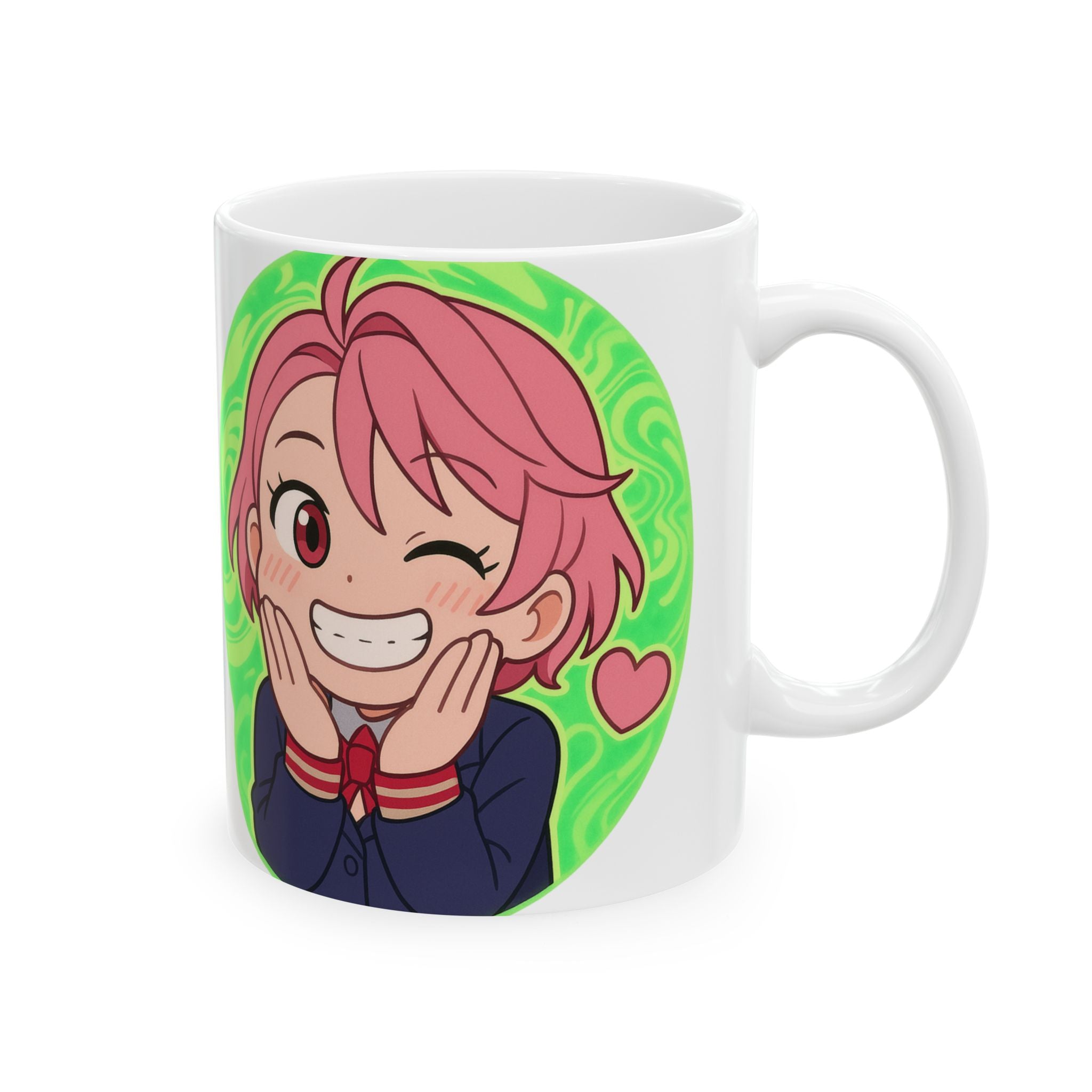 Dandadan Anime Ceramic Mug, (11oz, 15oz)