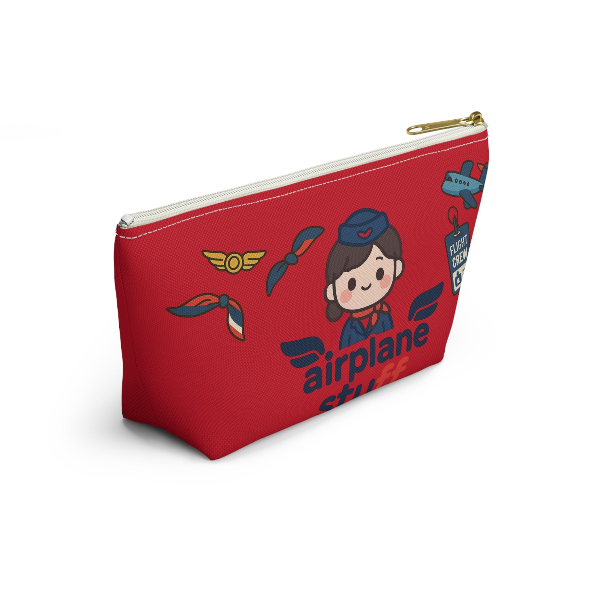 Flight Crew Accessory Pouch w T-bottom