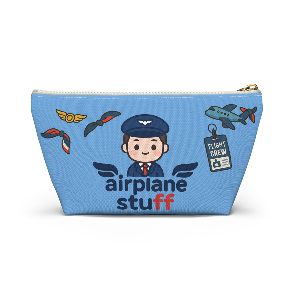 Flight Crew Accessory Pouch w T-bottom