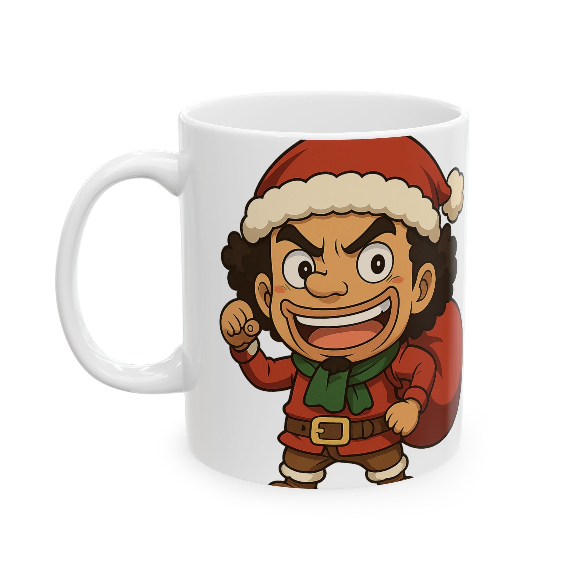 Christmas Usopp Anime Ceramic Mug, (11oz, 15oz)
