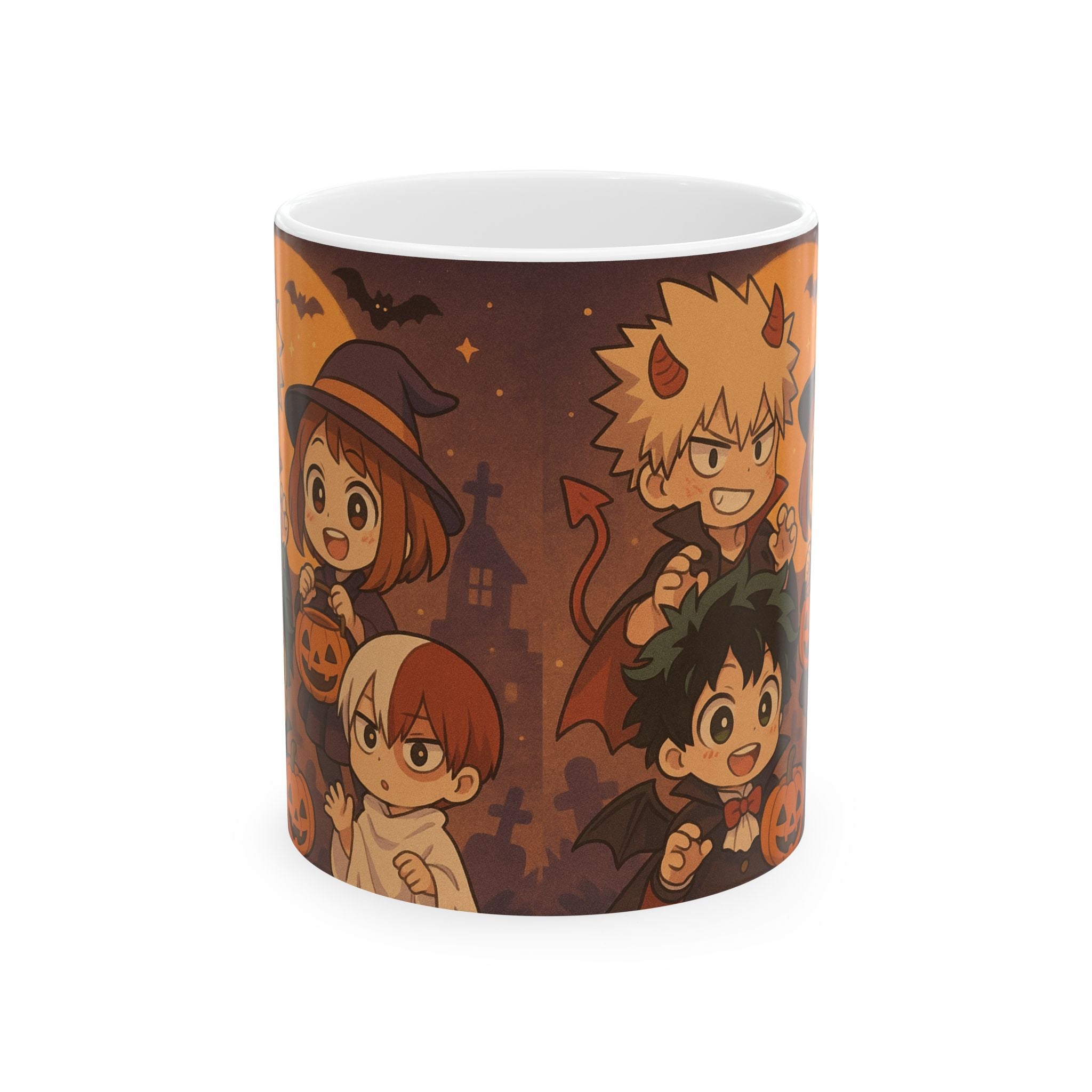 My Hero Academia Anime Halloween Ceramic Mug, (11oz)