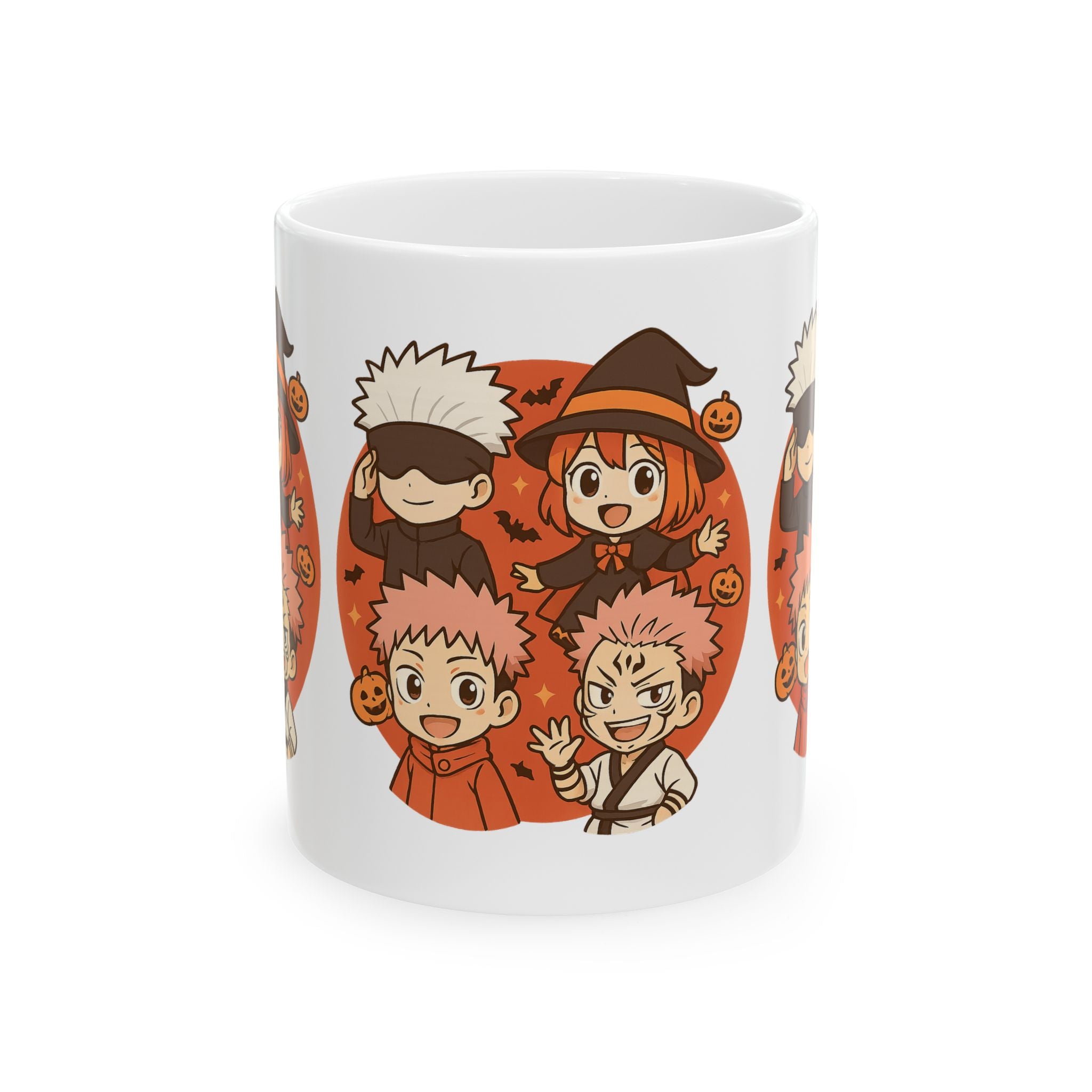 Jujutsu kaisen Halloween Anime Halloween Ceramic Mug, (11oz, 15oz)