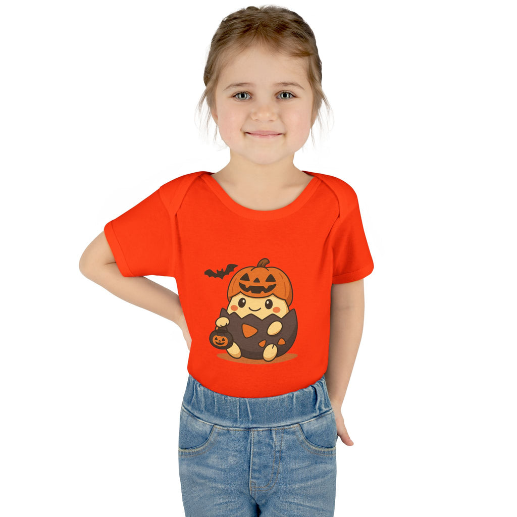 Halloween Anime Infant Baby Rib Bodysuit