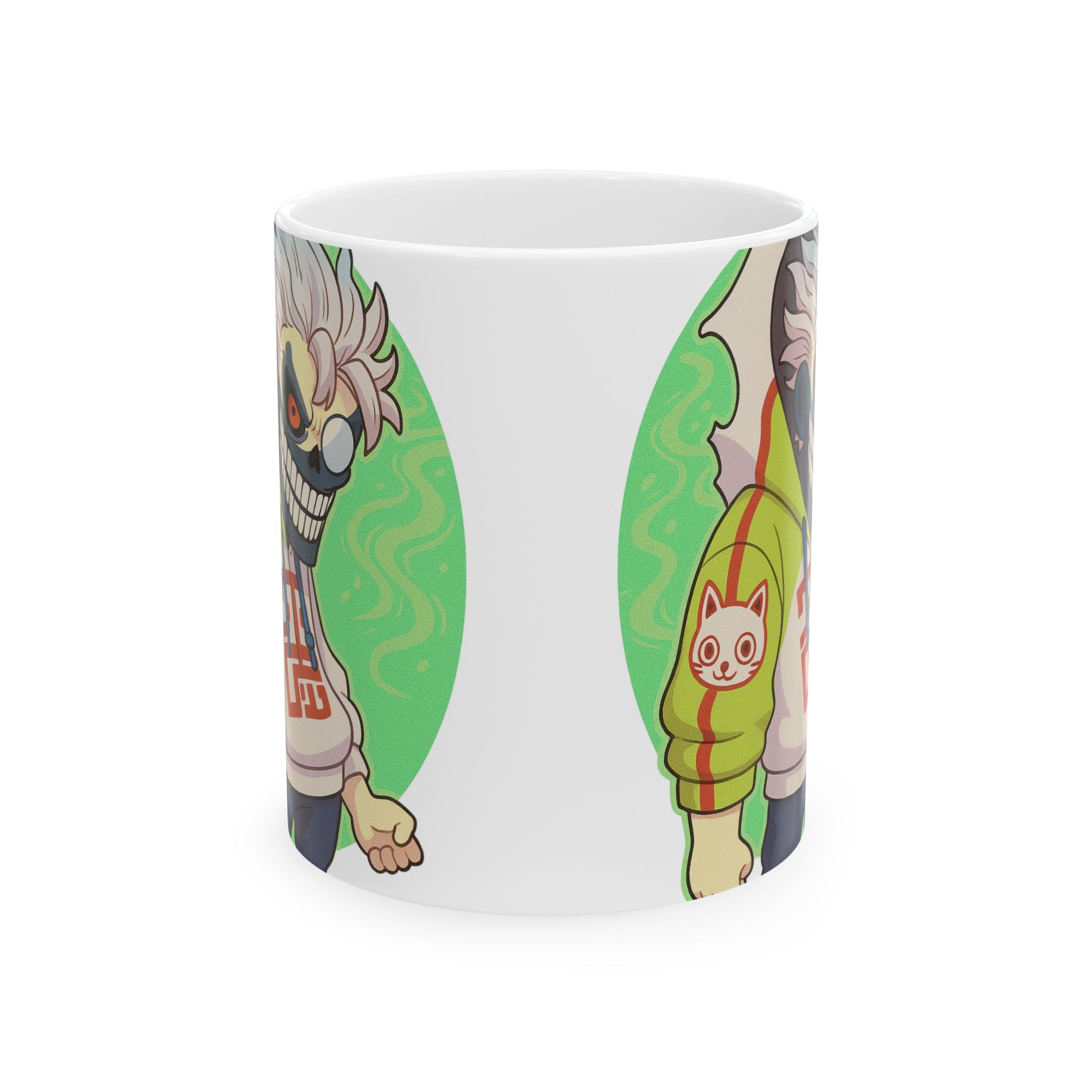 Dandadan Anime Ceramic Mug, (11oz, 15oz)