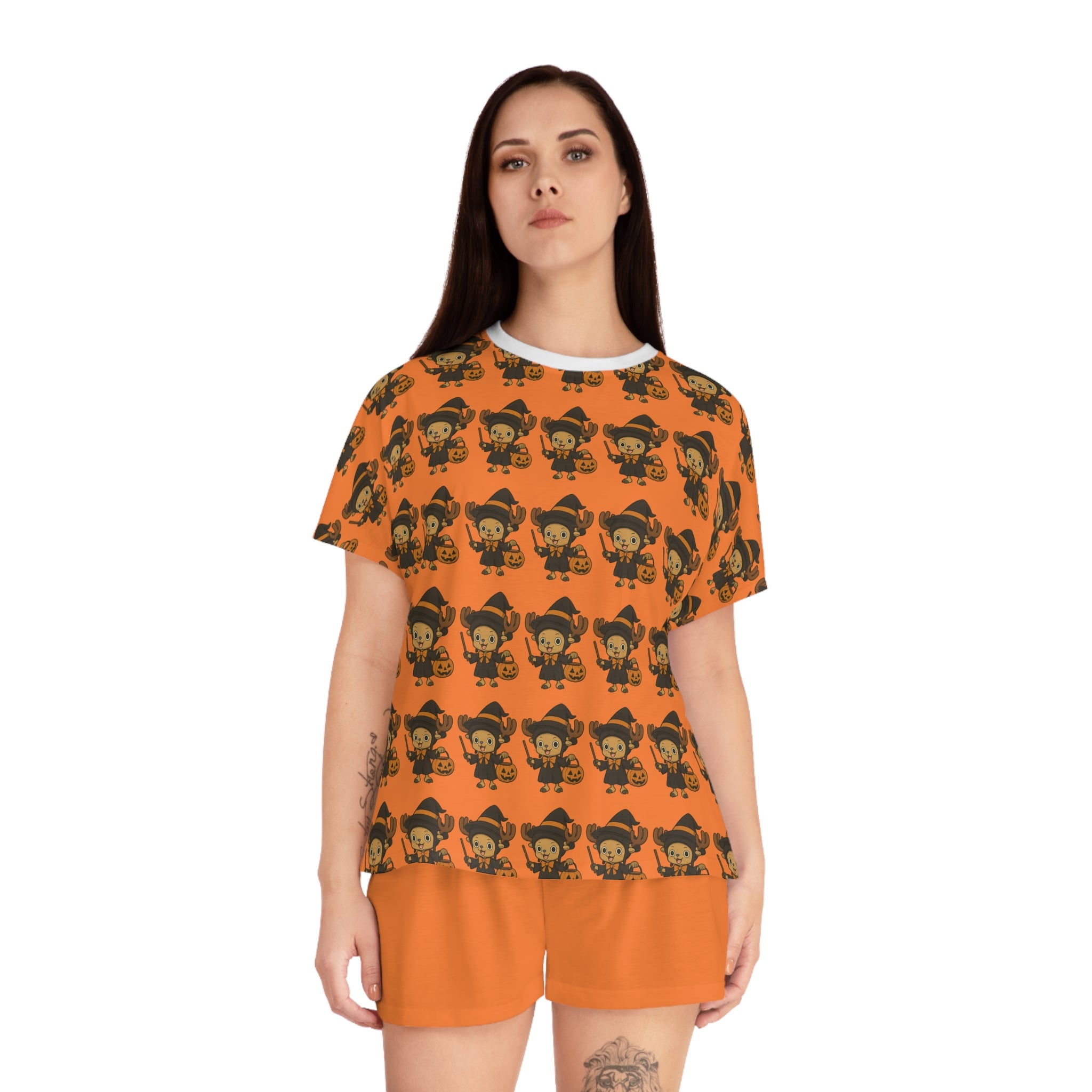 Halloween Women's Short Pajama Set