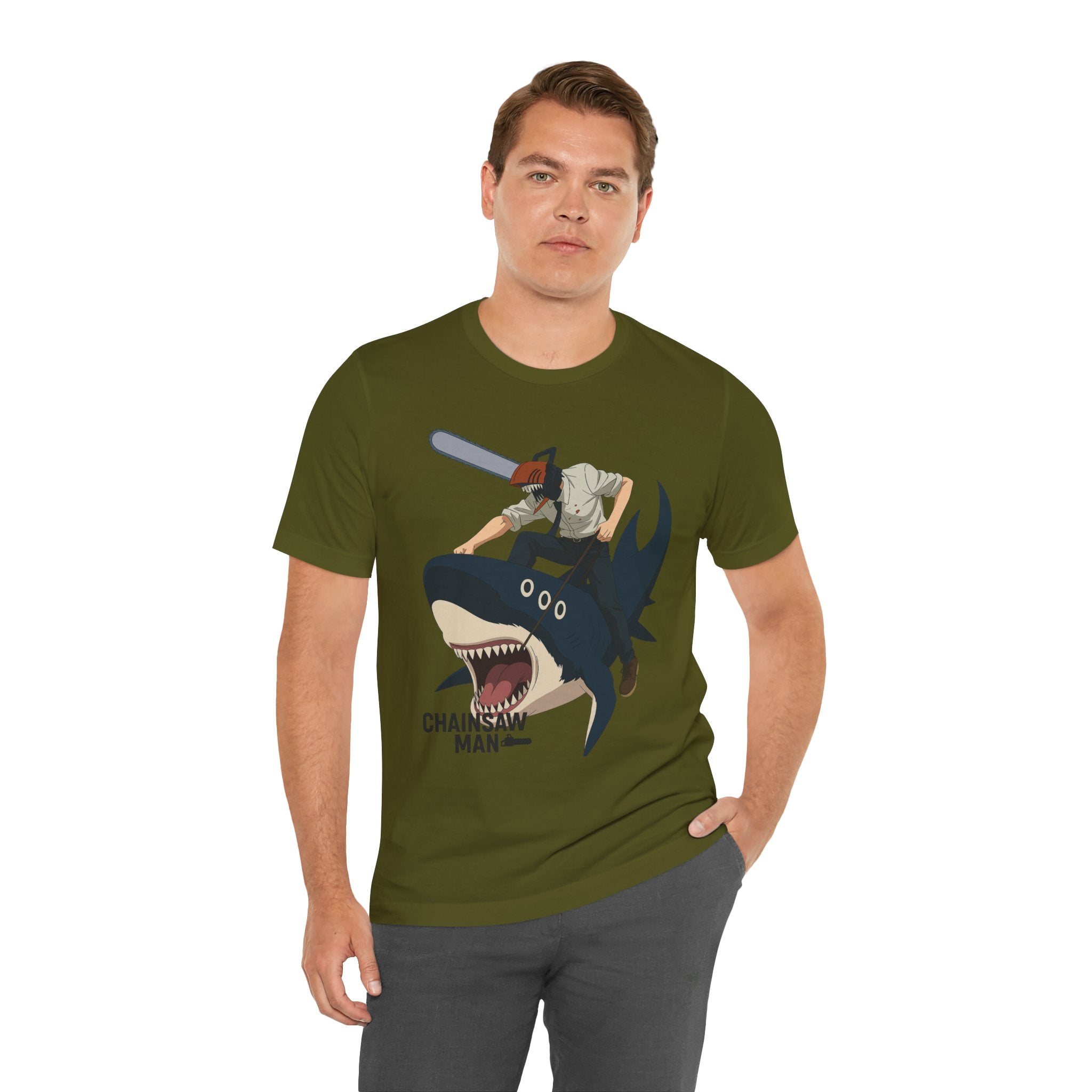 Chainsaw Man  Unisex Jersey Short Sleeve Tee