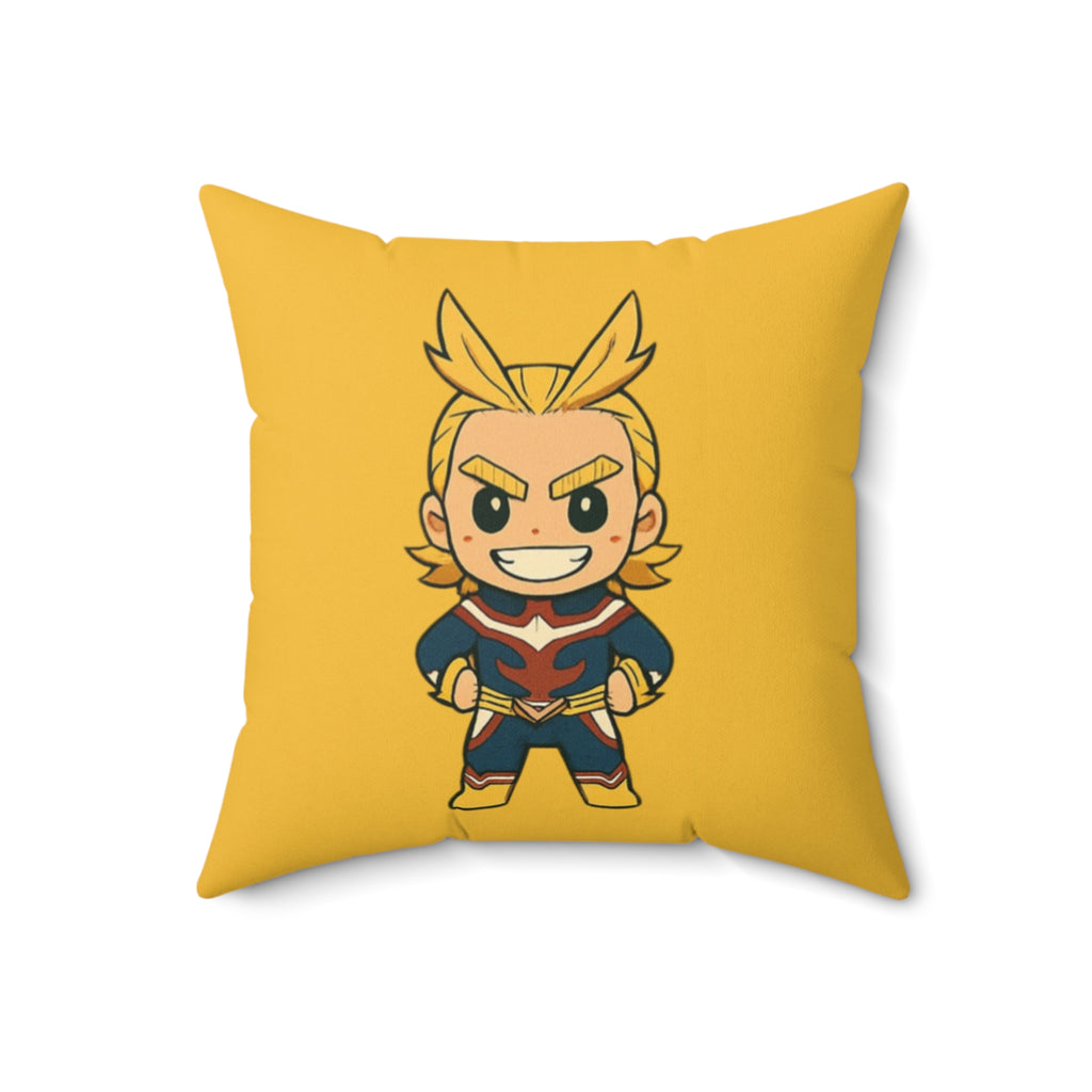 All Might Spun Polyester Square Pillow