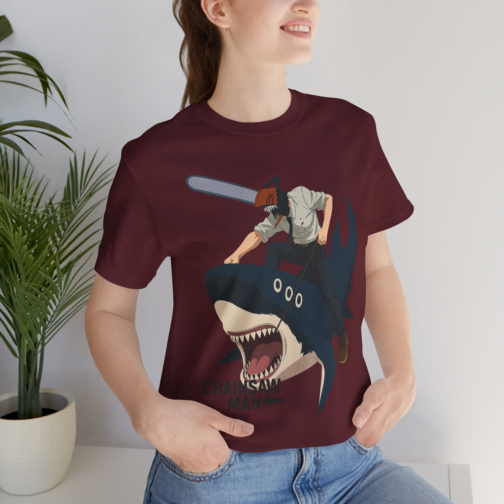 Chainsaw Man  Unisex Jersey Short Sleeve Tee
